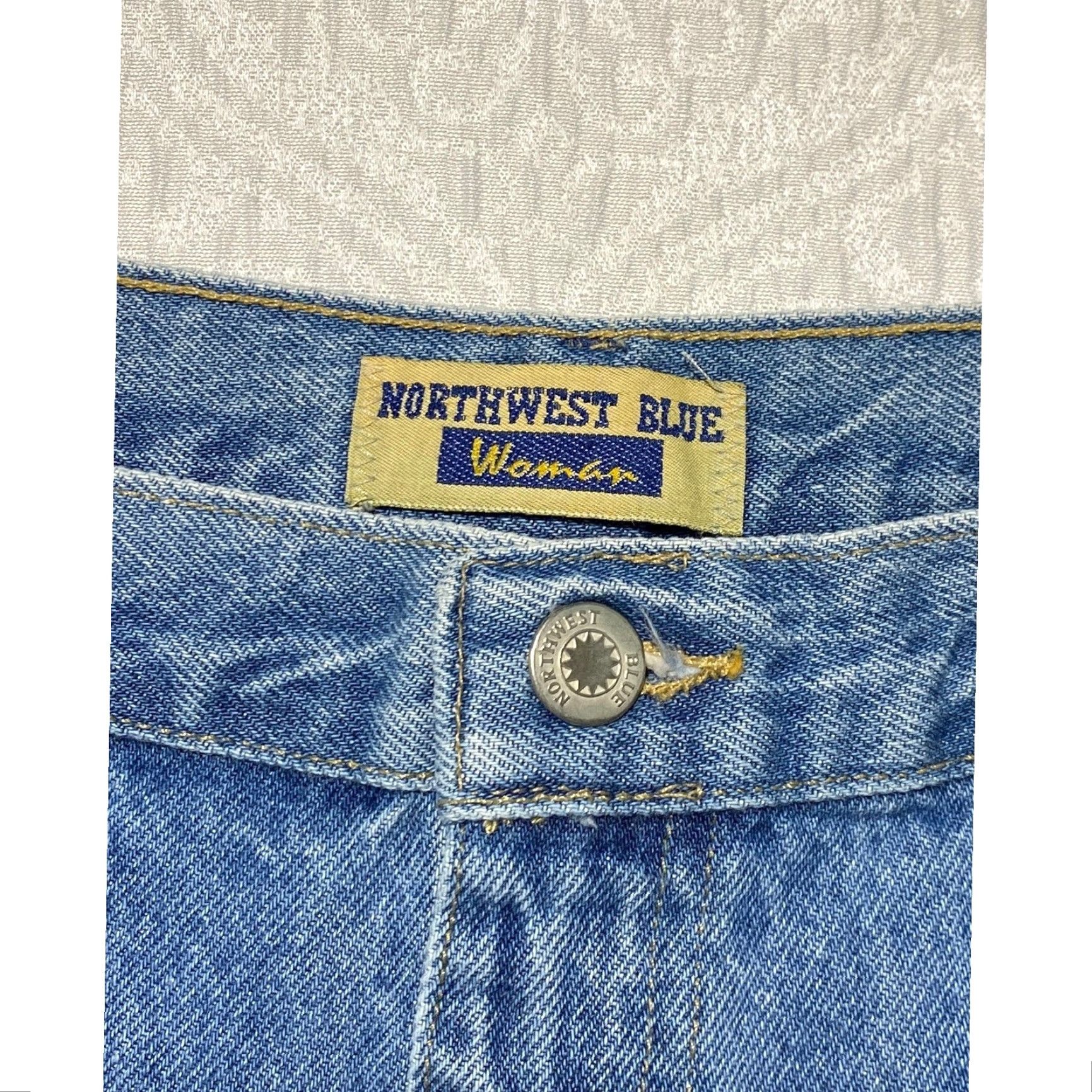 Vintage VINTAGE Northwest Blue Company Jeans Women 22W Plus Regular High Rise Blue Denim USA Size 40" / US 18 - 3 Thumbnail