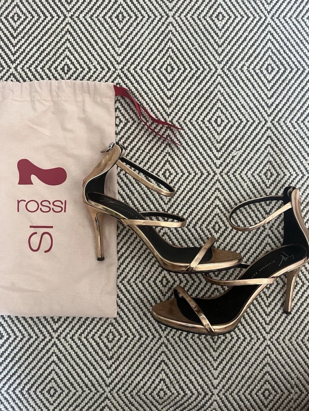 Sergio Rossi Sergio Rossi Rose Gold Heels Size US 7 / IT 37 - 1 Thumbnail