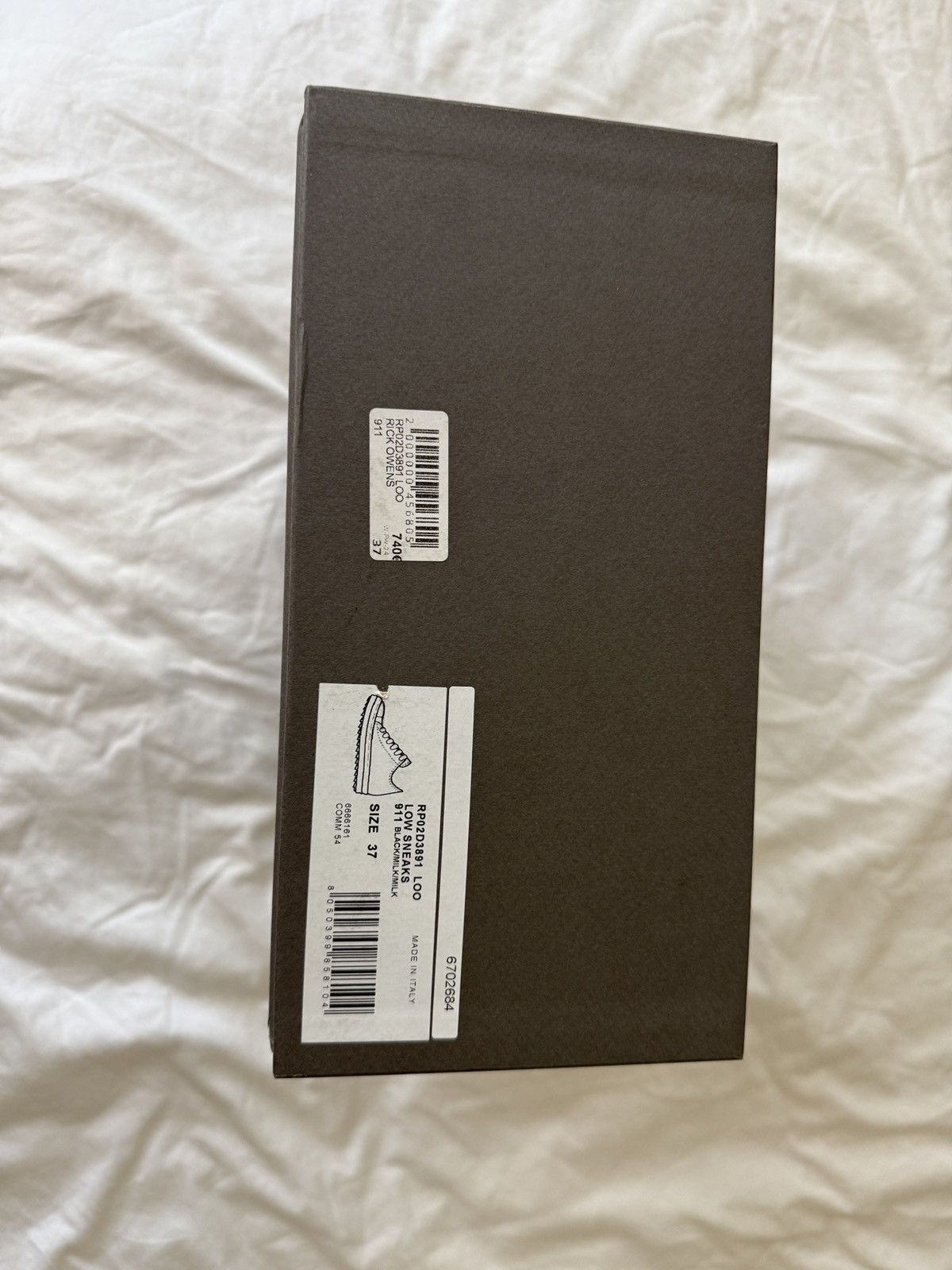 Rick Owens Ramones Low Top Size US 7 / IT 37 - 11 Thumbnail