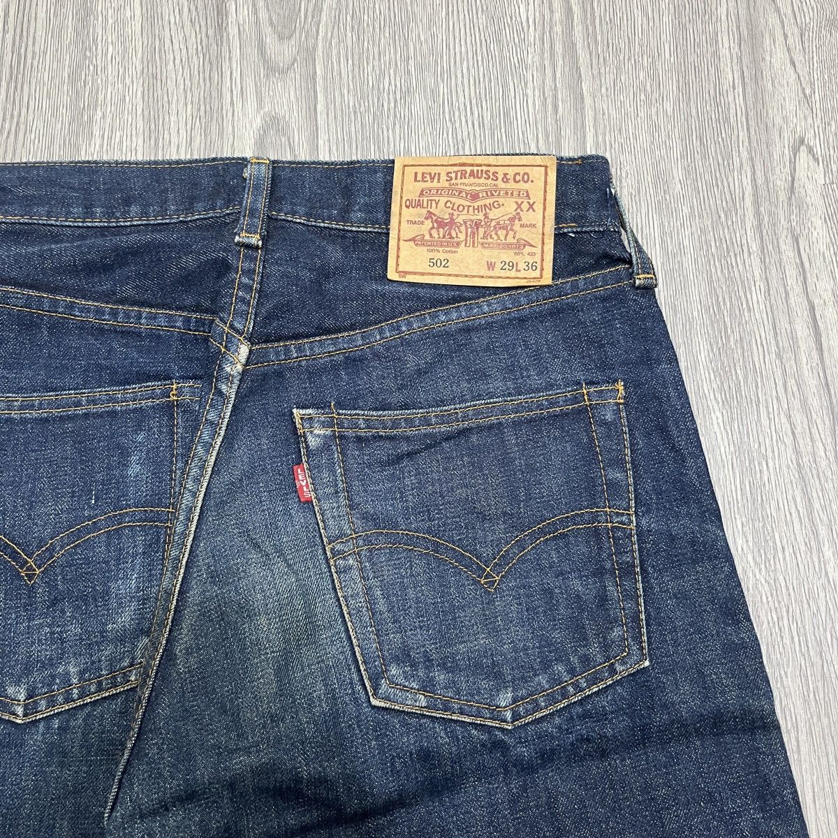 Levi's Vintage Clothing Vintage Levi's 502 Big E SELVEDGE Denim Pant 🟥 Size US 26 / EU 42 - 10 Thumbnail