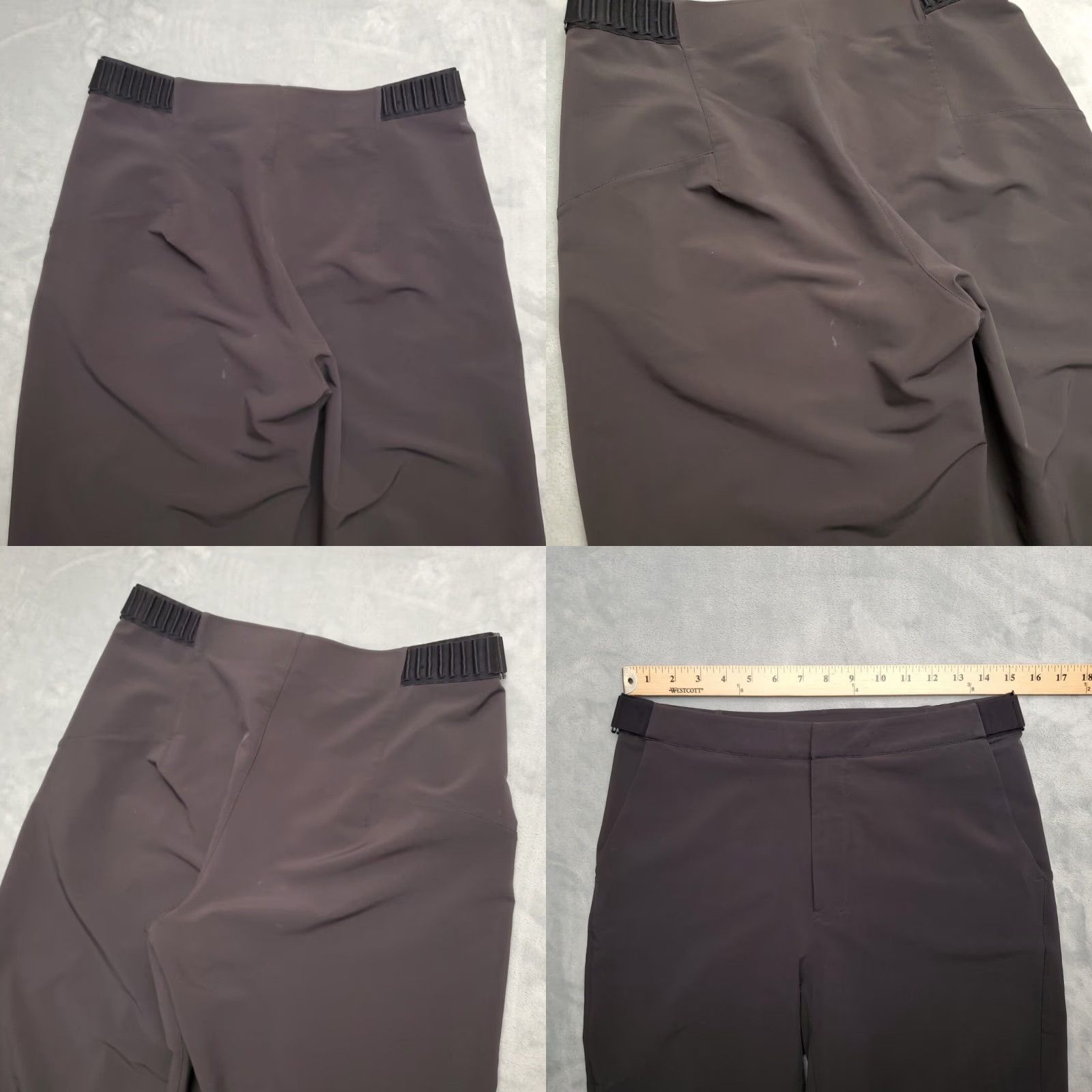 Lululemon Lululemon Eskar Pants Womens 6 Charcoal Water Repellent Highrise Relaxed Ankle Size 28" / US 6 / IT 42 - 8 Thumbnail