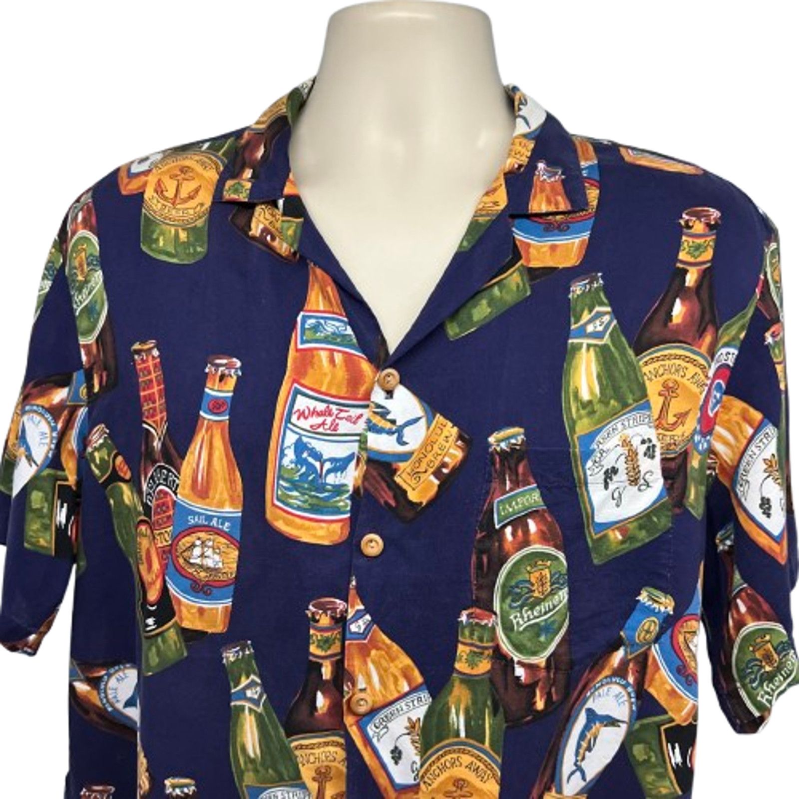 Paradise Found Paradise Found Vintage Hawaiian Button Up Shirt Large Pocket Size US L / EU 52-54 / 3 - 4 Thumbnail