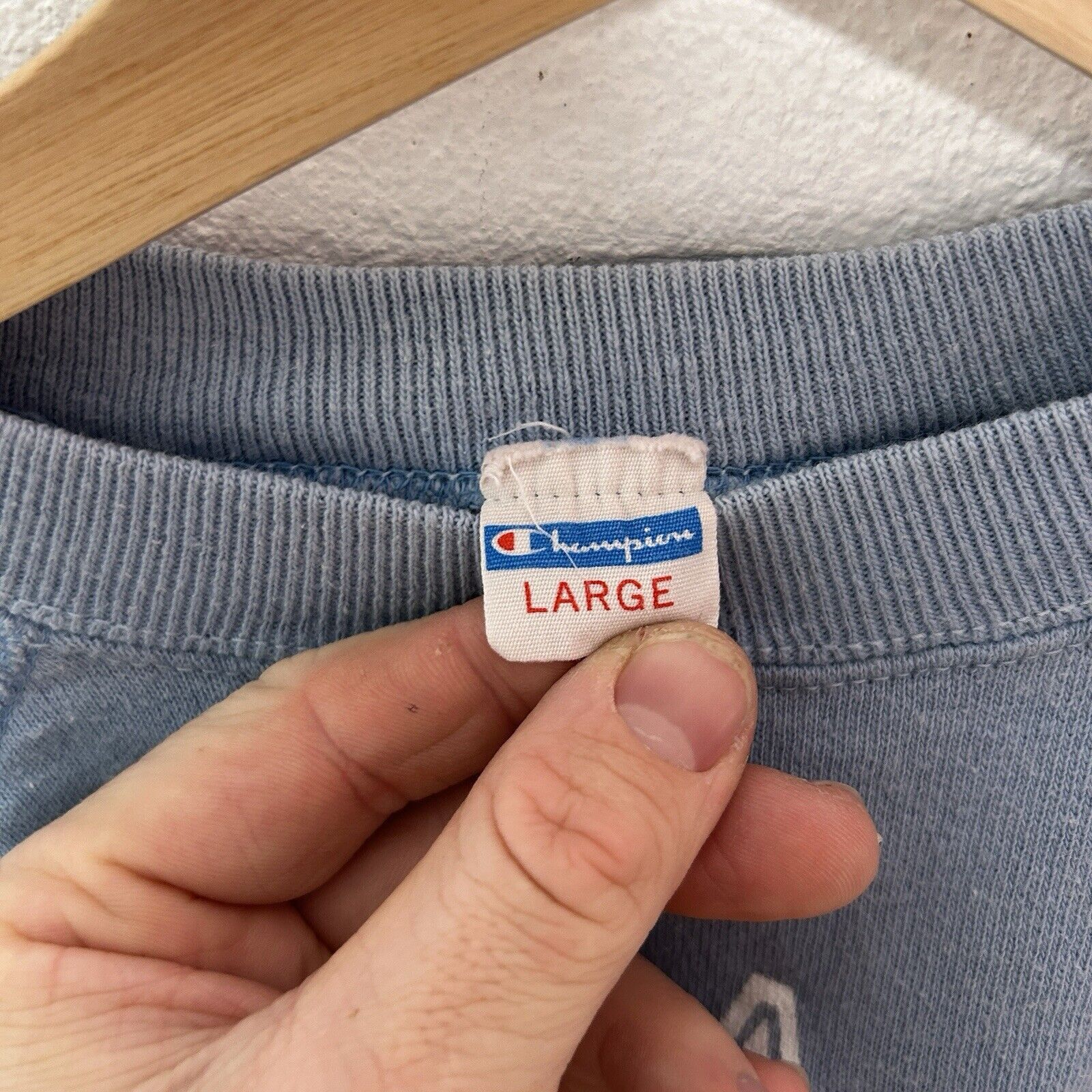 Champion 1970s Champion Crewneck Blue Bar “Indiana State University” Size US L / EU 52-54 / 3 - 11 Thumbnail