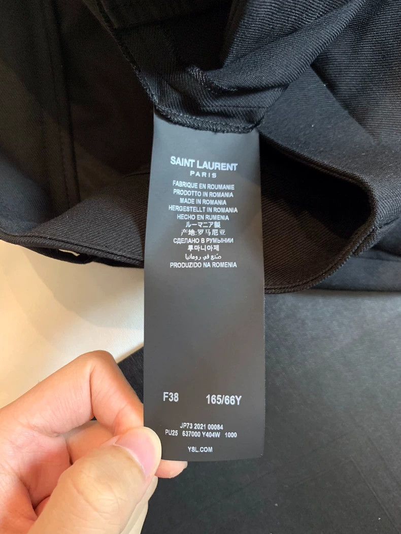 Saint Laurent Paris Saint Laurent Paris pants 2505-Nextarrow Size 35" - 5 Thumbnail