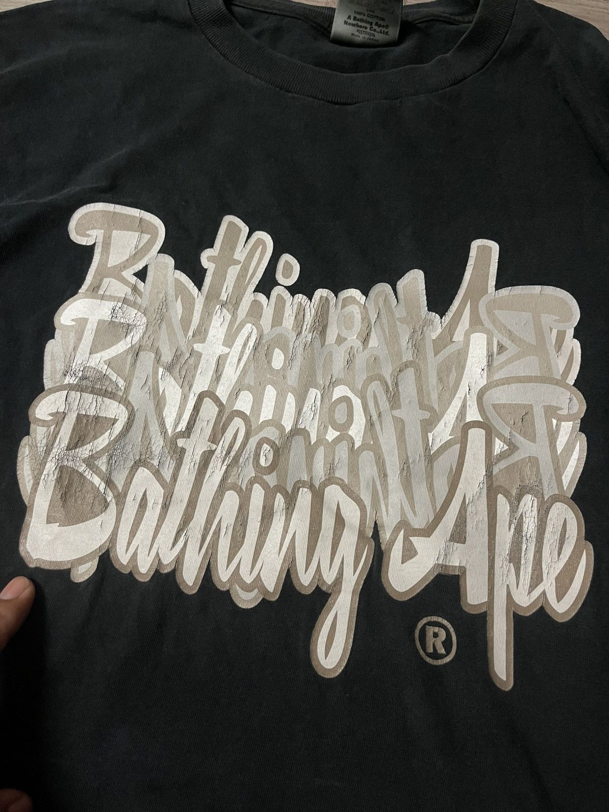Bape Vintage 90s a bathing ape tshirt Size US M / EU 48-50 / 2 - 3 Thumbnail