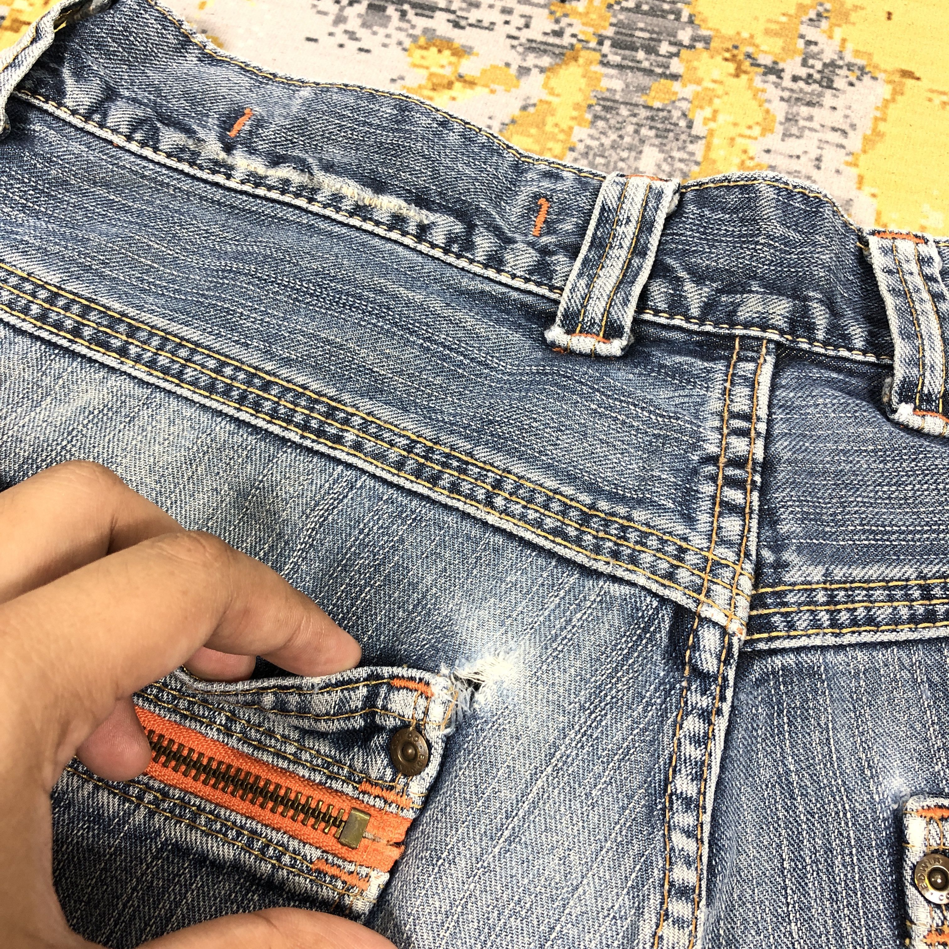 Edwin × Vintage Vintage Edwin Jeans XV-S 34 x 30.5 L1290 Size US 34 / EU 50 - 7 Thumbnail