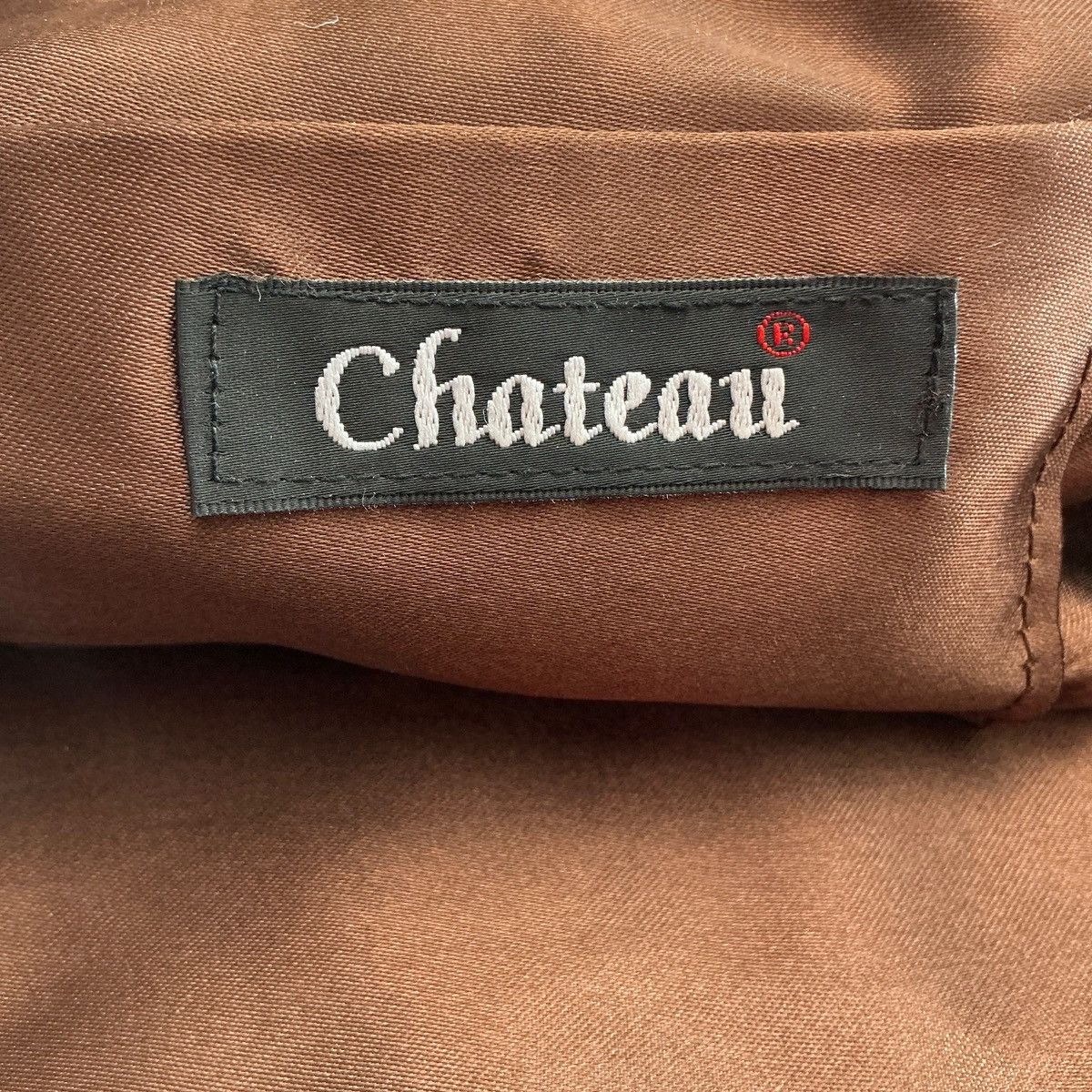 Other Vintage Chateau Brown and Gold Embroidered Clutch Size ONE SIZE - 7 Thumbnail