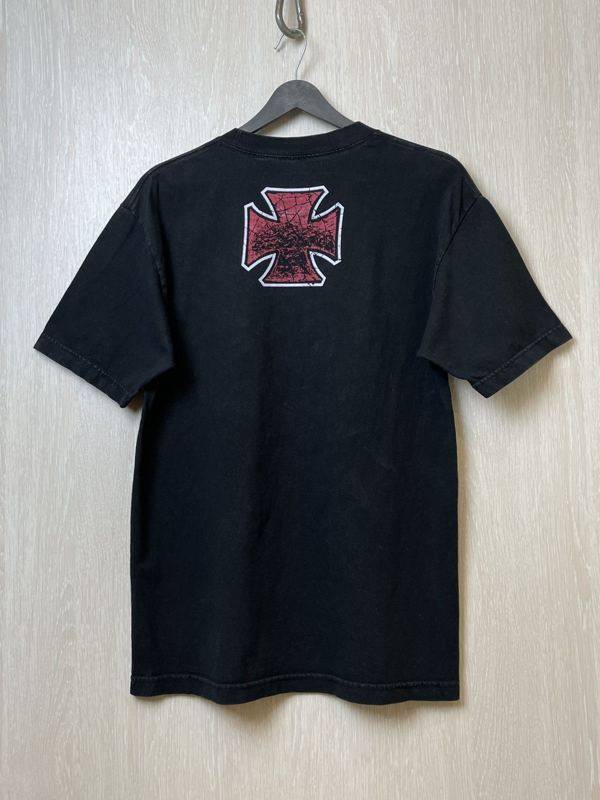 Vintage × WWE WWE Triple H Omnes Spes Demortae Sunt Black T-Shirt Size US M / EU 48-50 / 2 - 4 Thumbnail