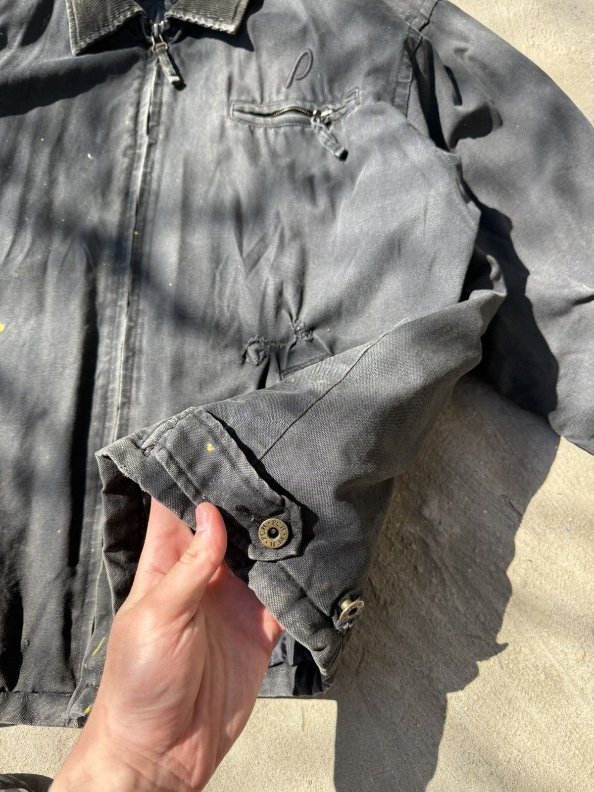 Vintage Vintage Distressed Detroit Denim Jacket Y2K USA Size US L / EU 52-54 / 3 - 15 Thumbnail