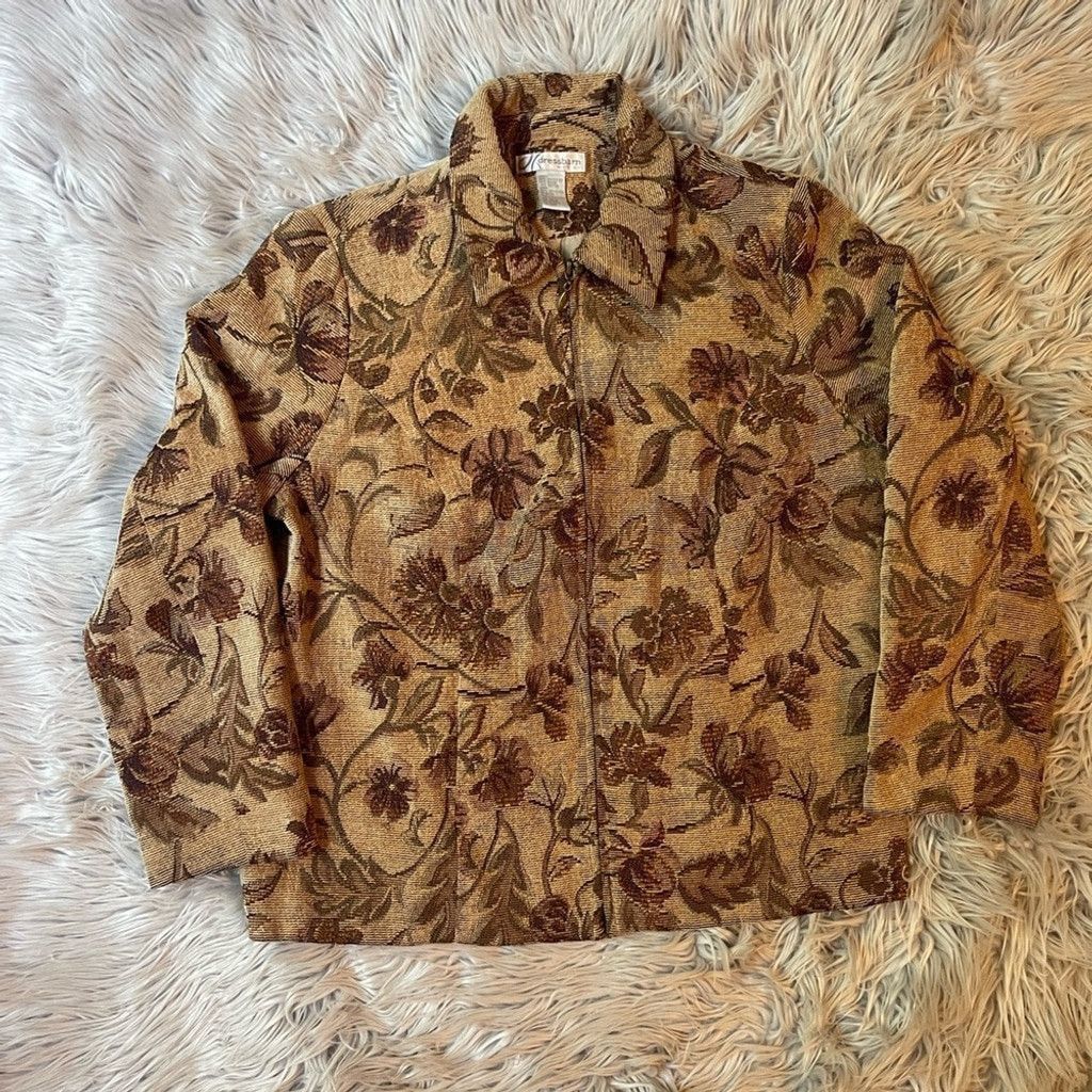 Other Floral Patterned vtg Women's Jacket fits a size M womens Size XL / US 12-14 / IT 48-50 - 3 Thumbnail
