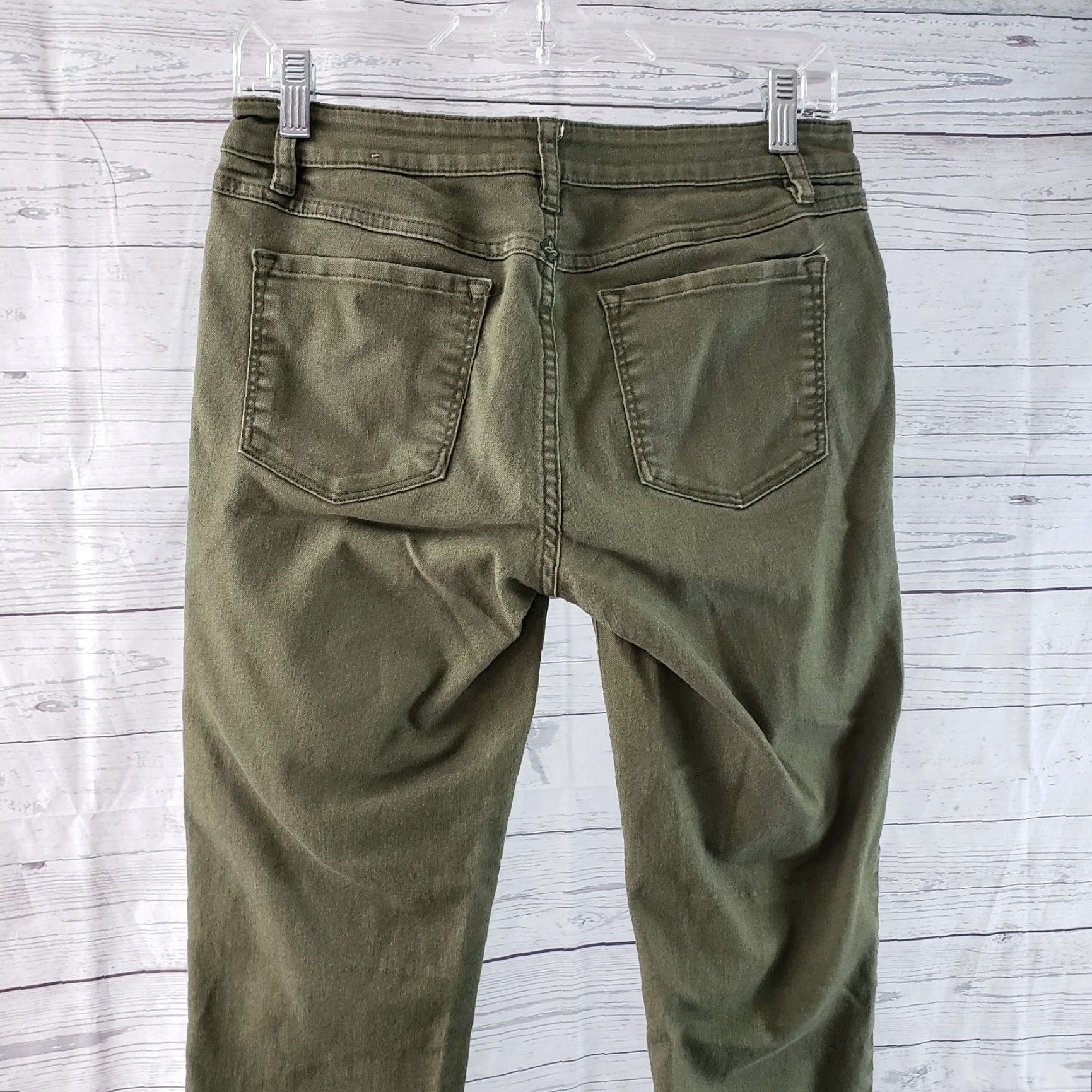 Prana Prana Womens Jeans Skinny 4 Green Organic Cotton Blend Low Rise Denim 28.5 Inseam Womens Size 27" / US 4 / IT 40 - 5 Thumbnail