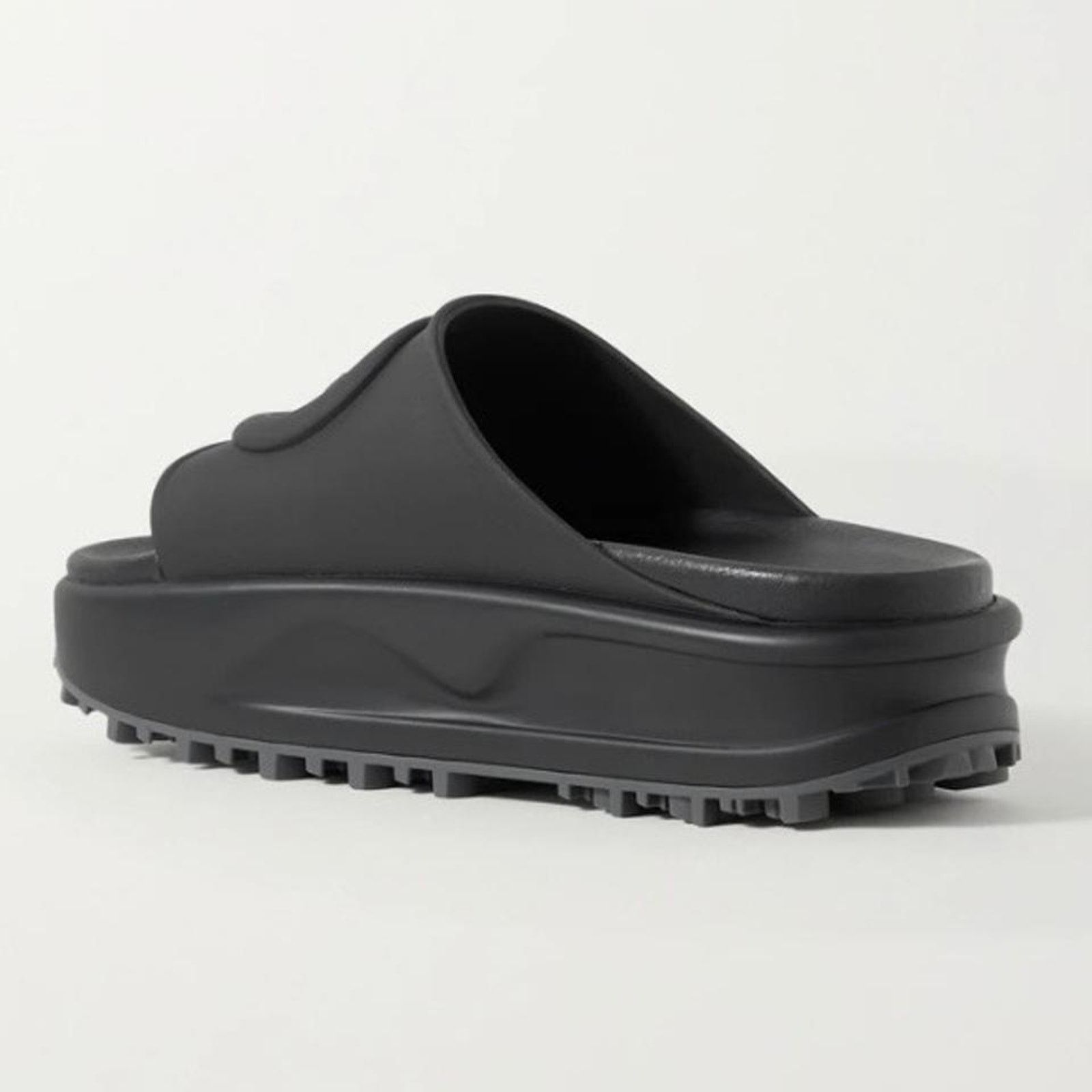 Gucci Miami GG logo rubber platform slides 39 Size US 9 / IT 39 - 4 Thumbnail
