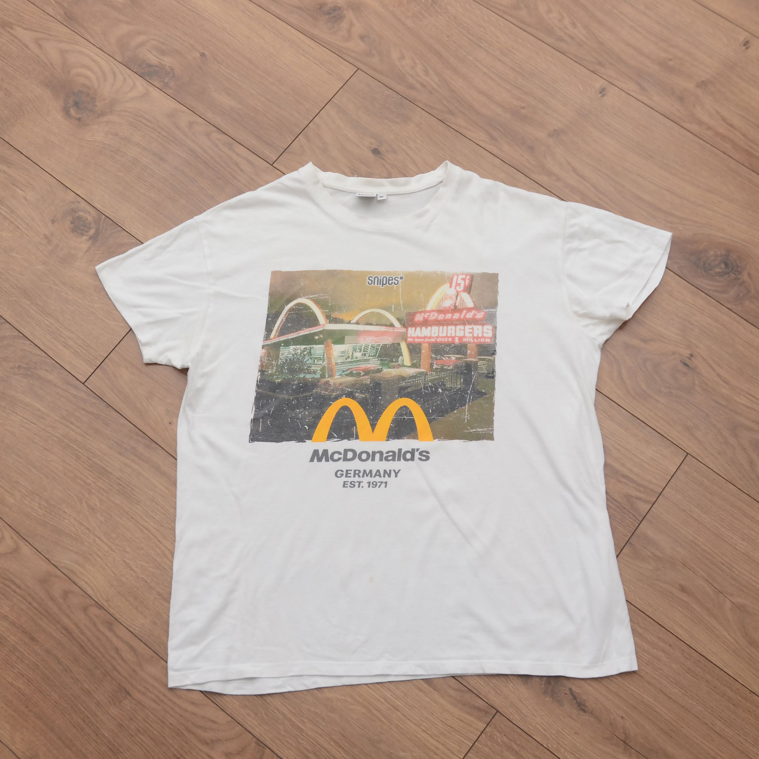 Snipes Snipes x McDonald’s Collab Limited Edition T-Shirt Size M Size US M / EU 48-50 / 2 - 4 Thumbnail