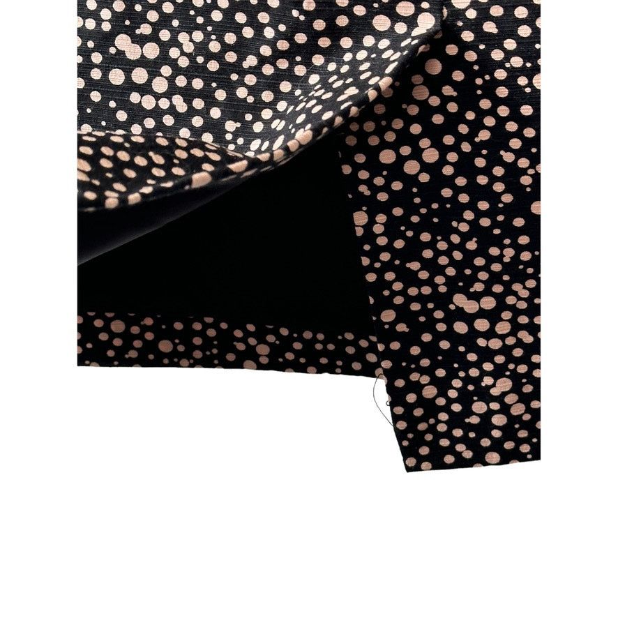 Boden BODEN Black & Pink Polka Dot Knee Length Pencil Skirt Sz 8 Size 30" / US 8 / IT 44 - 8 Thumbnail