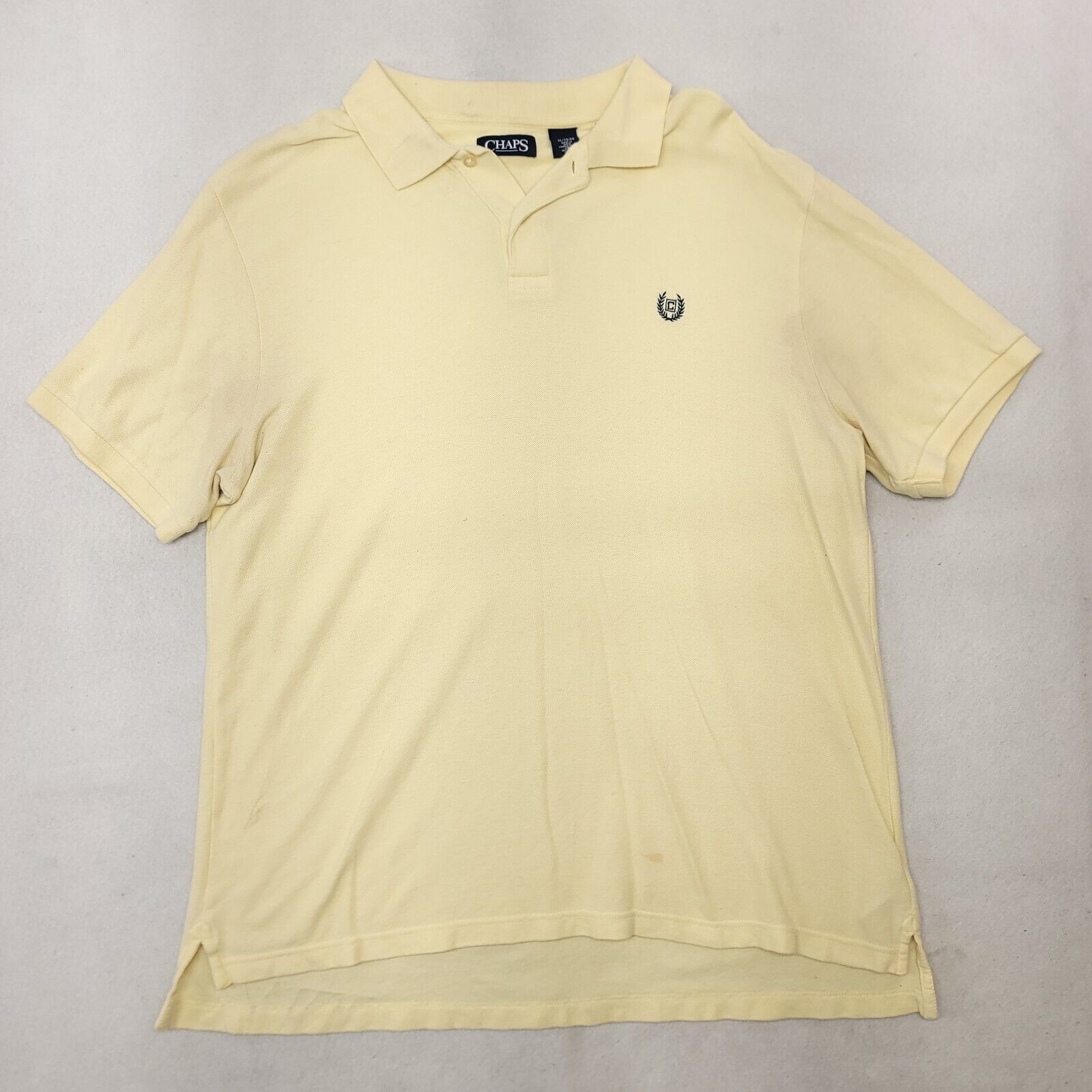Chaps Chaps Casual Pullover Polo Shirt Adult Mens Size XL Yellow Size US XL / EU 56 / 4 - 2 Thumbnail