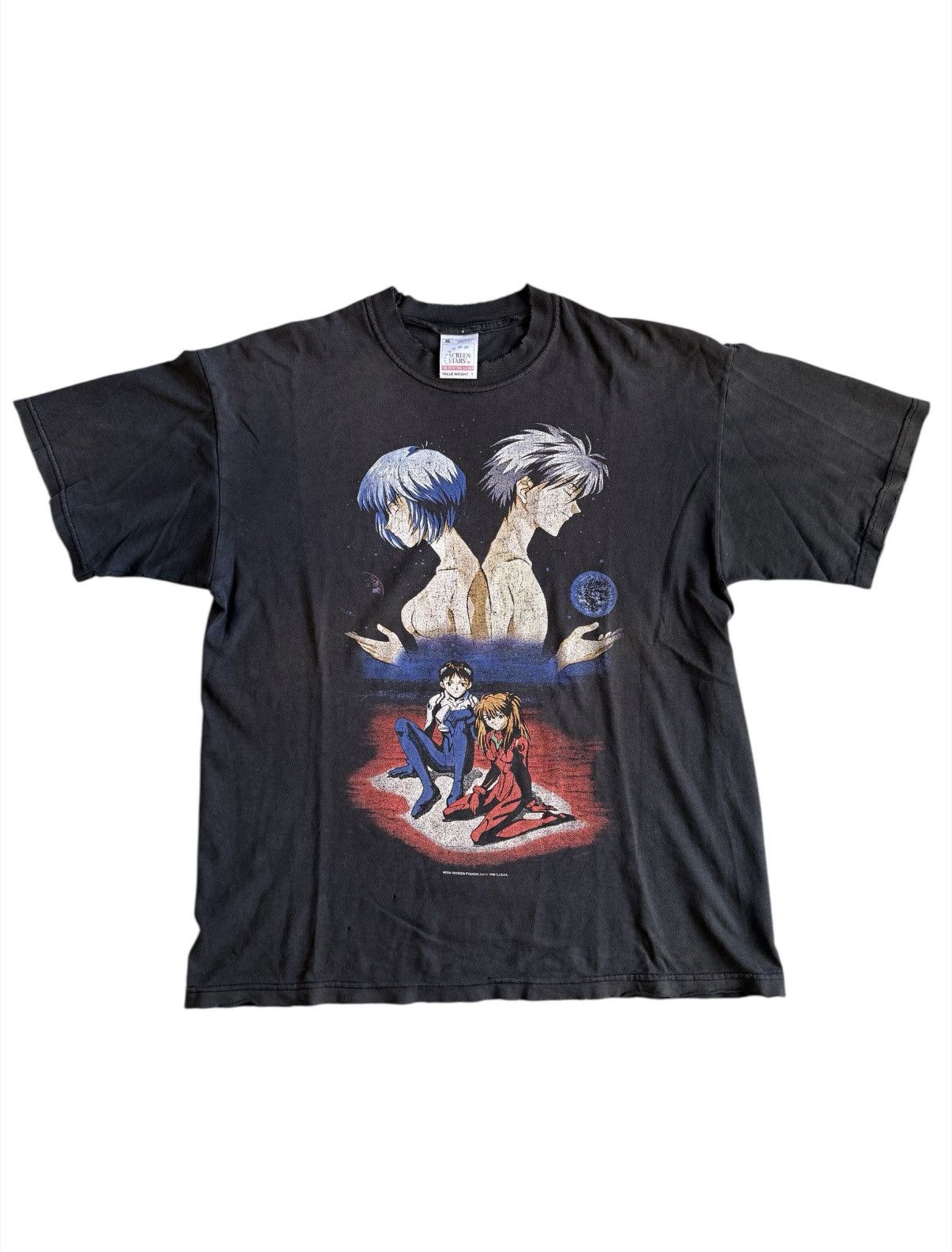 Vintage Vintage Evangelion Anime Tee Neon Genesis Evangelion Size US L / EU 52-54 / 3 - 1 Thumbnail