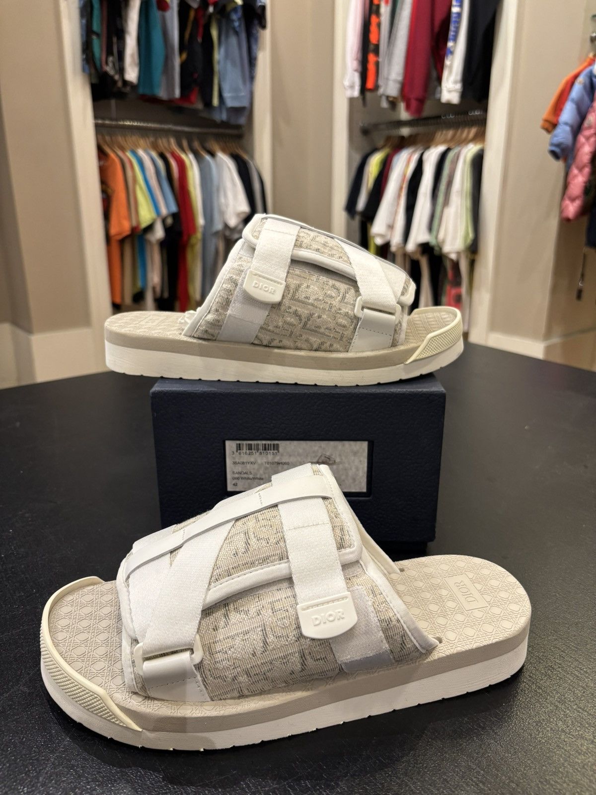 DIOR ディオール サンダル ALPHA メンズ 27cm 42 Dior ALPHA(ディオール アルファ) 靴・ブーツ・サンダル(メンズ