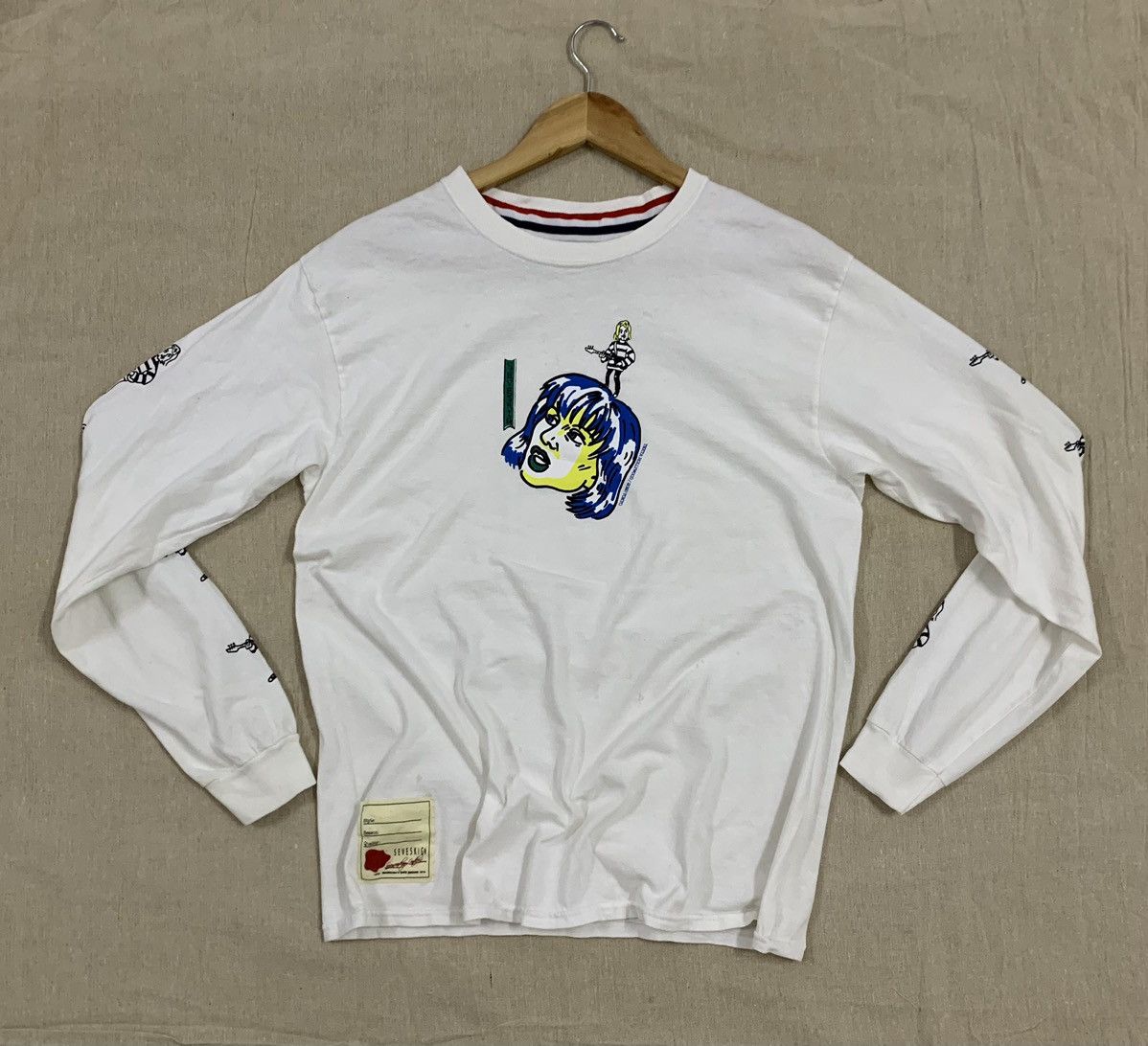 Japanese Brand × Vintage VINTAGE SEVESKIG TEXTA HOLLYWOOD VERY RARE Size US M / EU 48-50 / 2 - 1 Thumbnail