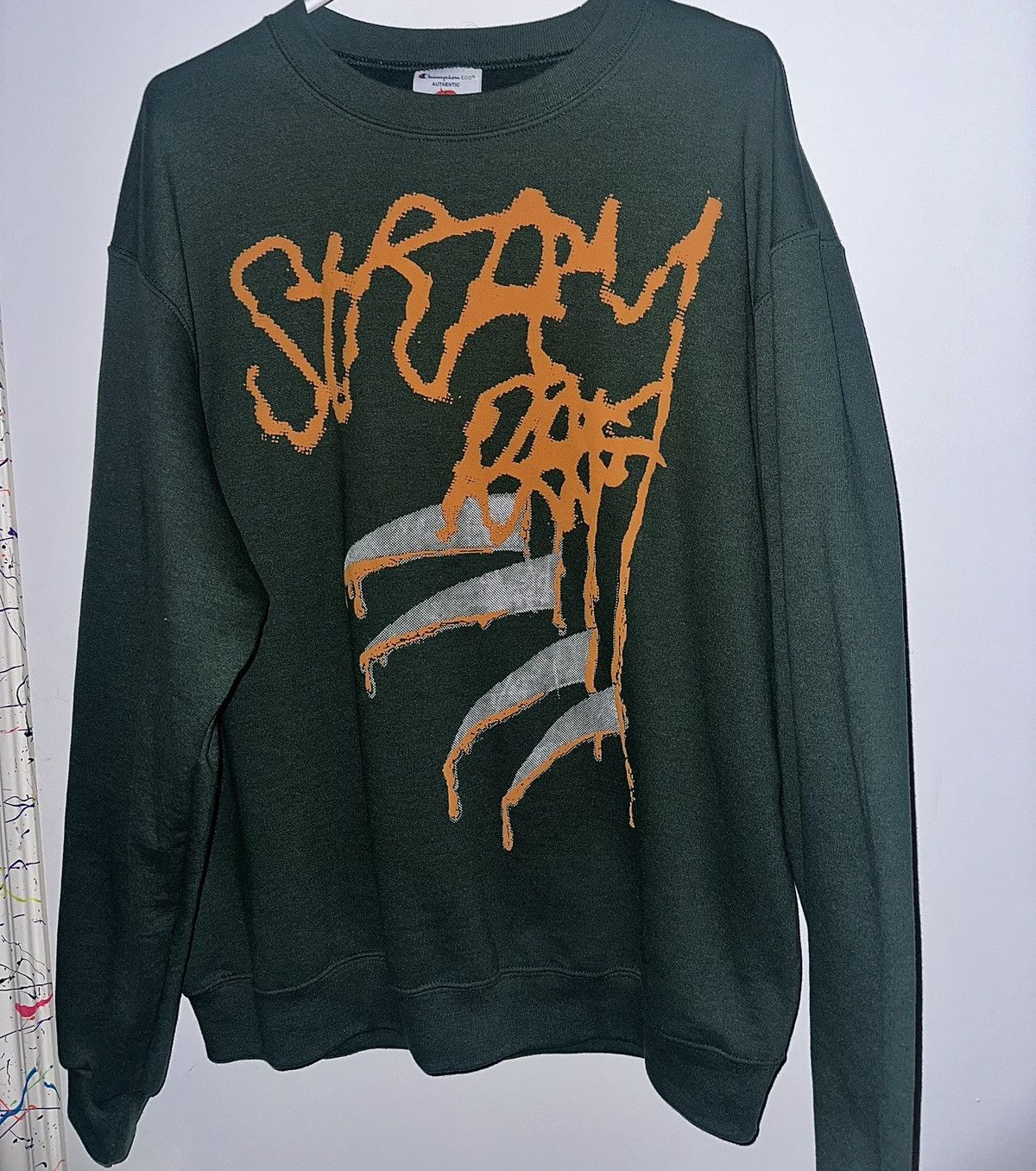 Champion Stray Rats x Champion “Blades” Sweatshirt (deadstock) Size US L / EU 52-54 / 3 - 1 Thumbnail