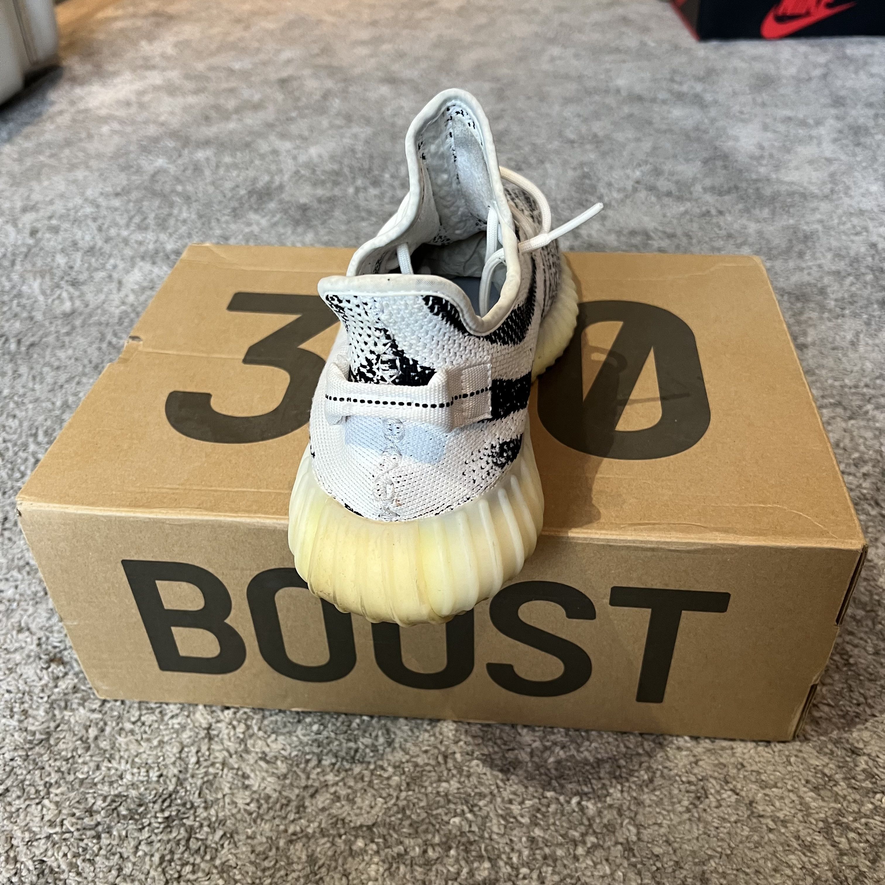 Adidas Yeezy Boost 350 V2 Zebra Size US 14 / EU 47 - 8 Thumbnail