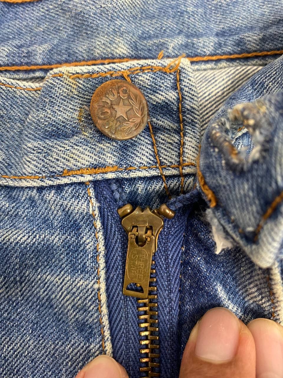 Japanese Brand vintage modoc japan bootcut flare distressed denim Size US 34 / EU 50 - 13 Thumbnail