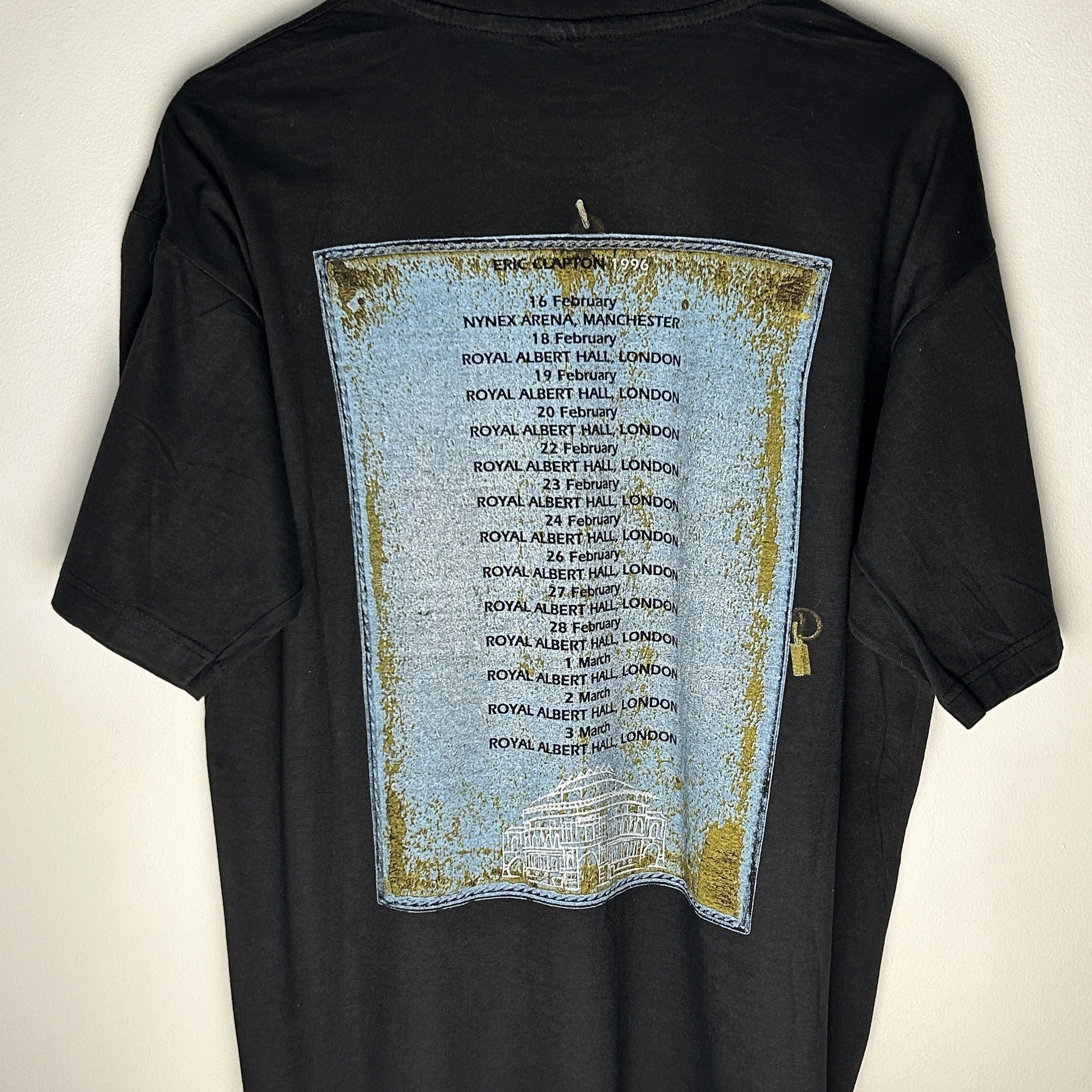 Band Tees Vintage Eric Clapton 1996 Tour Band T-shirt Size US XL / EU 56 / 4 - 4 Thumbnail
