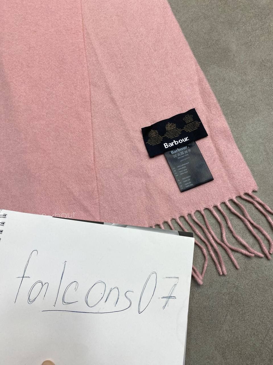 Barbour Barbour 100% Lambswool Scarf Size ONE SIZE - 2 Thumbnail