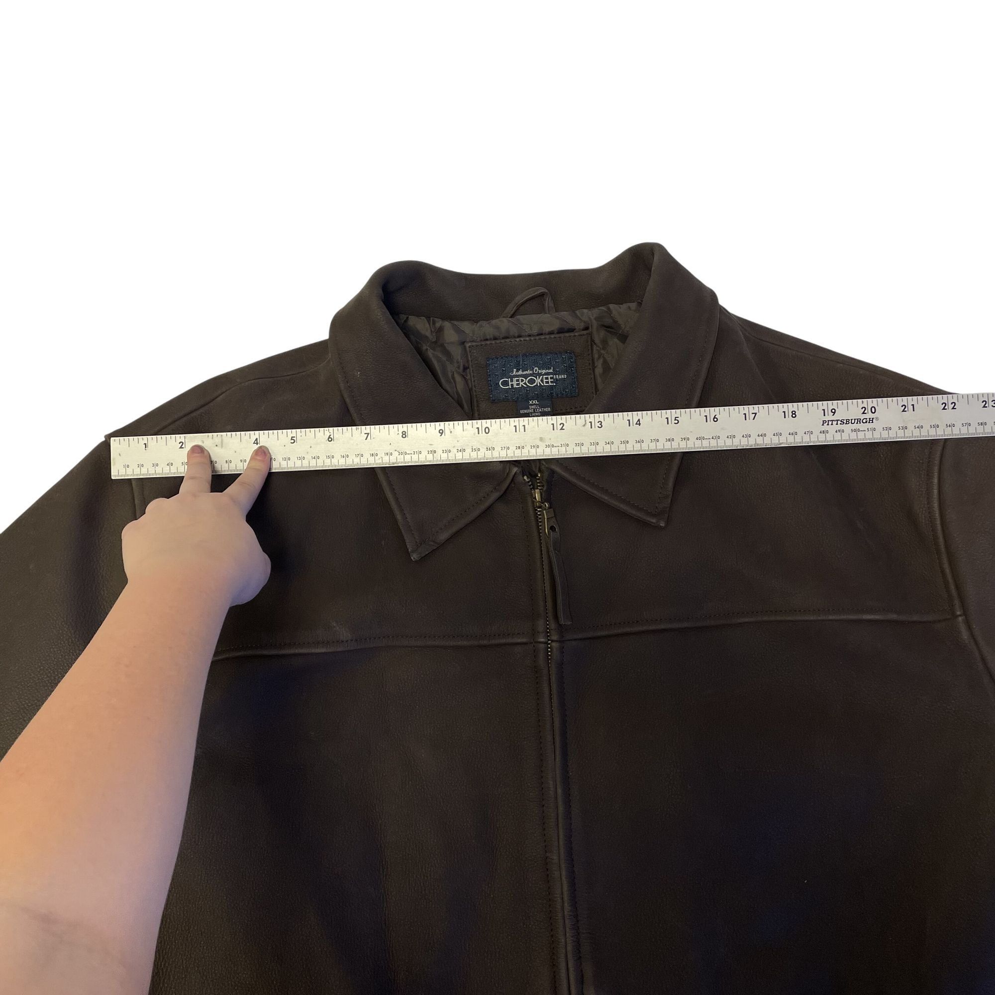 Cherokee Vtg Cherokee ULTRA SOFT Leather Coat Casual Jacket Size US XXL / EU 58 / 5 - 11 Thumbnail