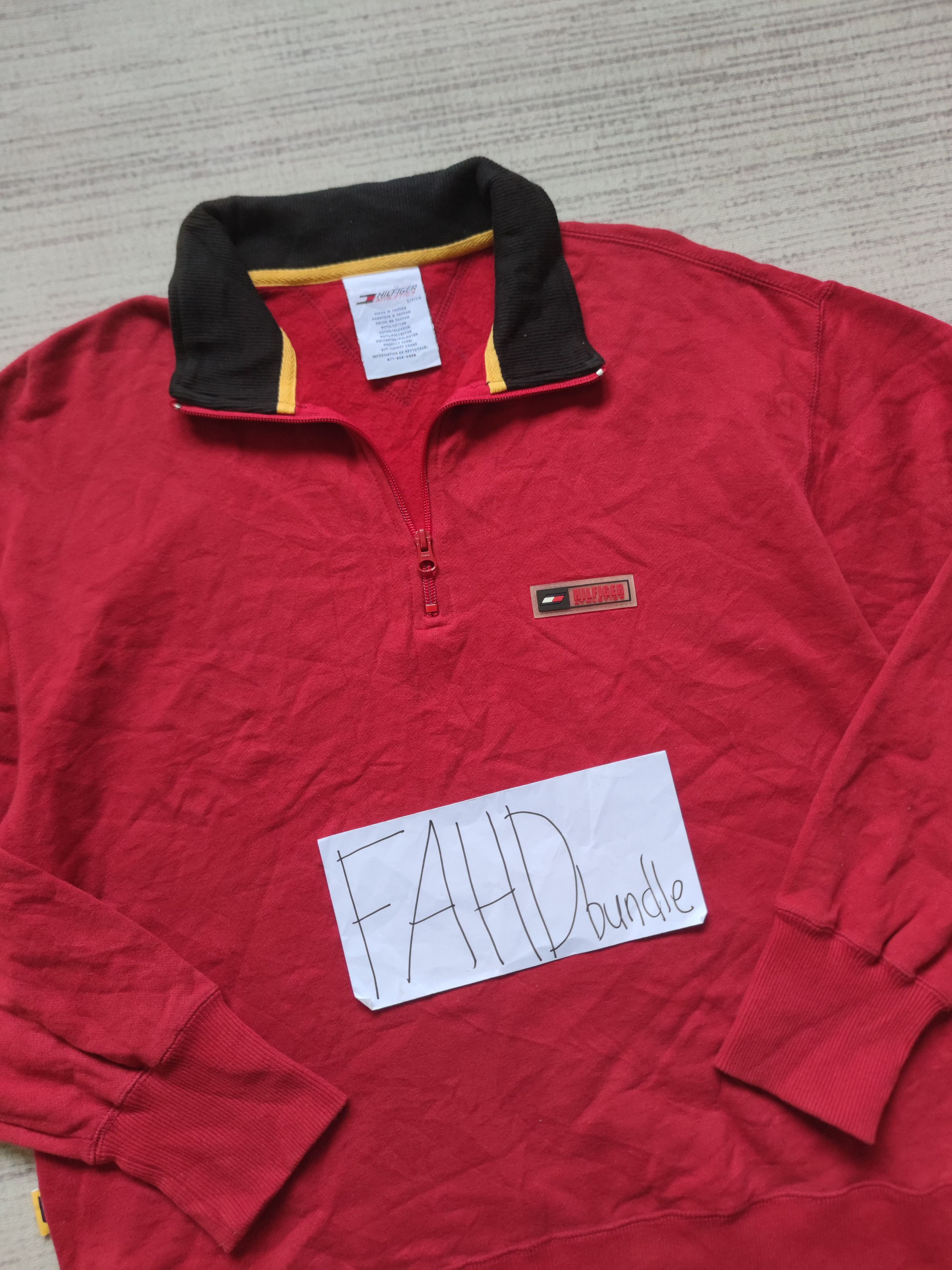 Tommy Hilfiger Hilfiger Athletics Half Zipper Size US S / EU 44-46 / 1 - 4 Thumbnail