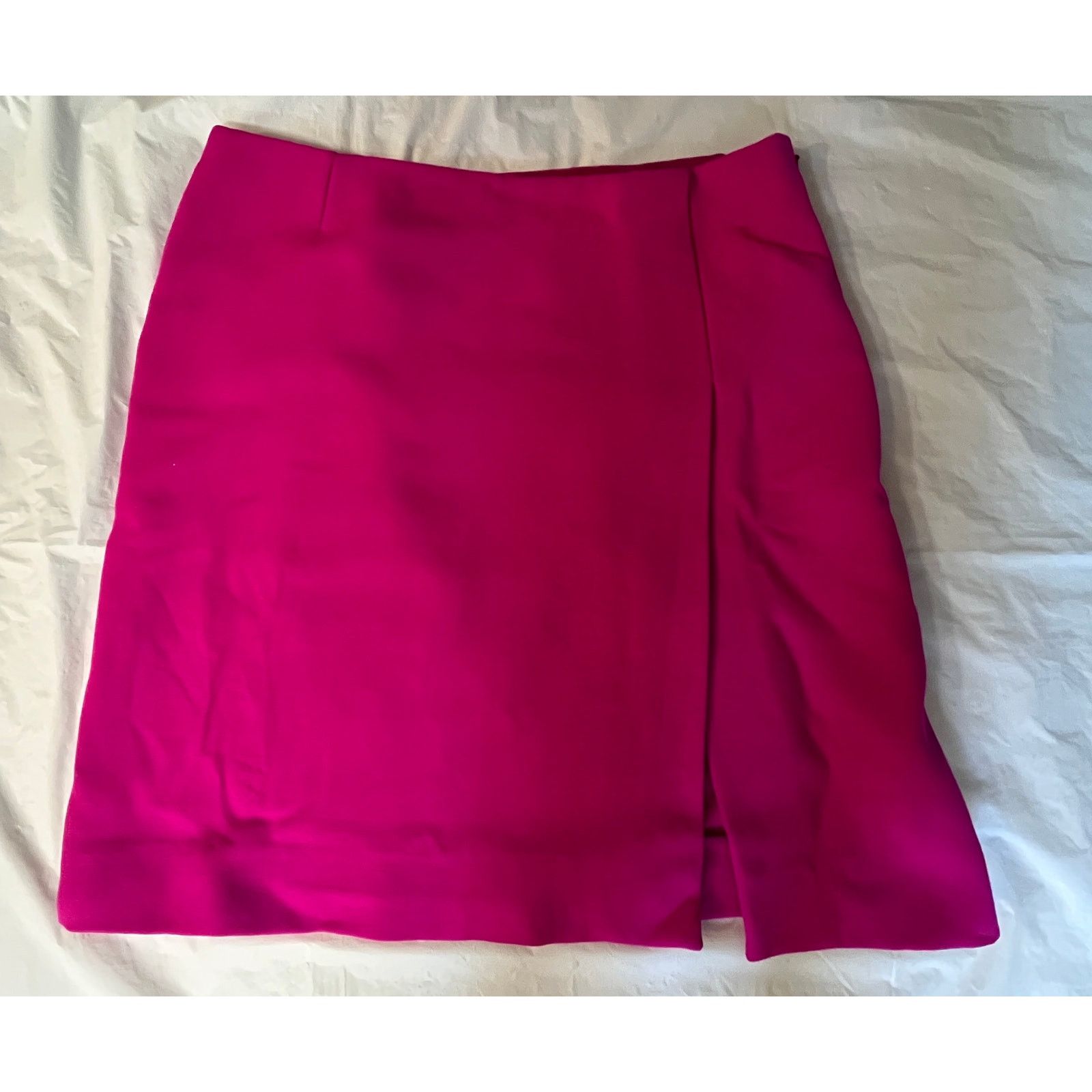 Dolce & Gabbana VTG. Dolce & Gabbana Hot Pink Wool Skirt Size Size 28" / US 6 / IT 42 - 2 Thumbnail