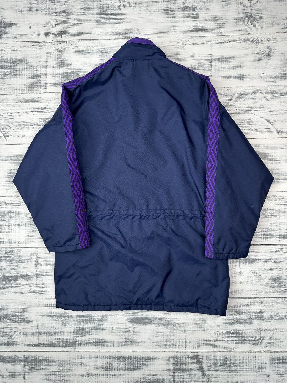 Umbro 90s UMBRO Football Bench Coat Jacket Men’s Blue/Purple XL Size US XL / EU 56 / 4 - 2 Thumbnail
