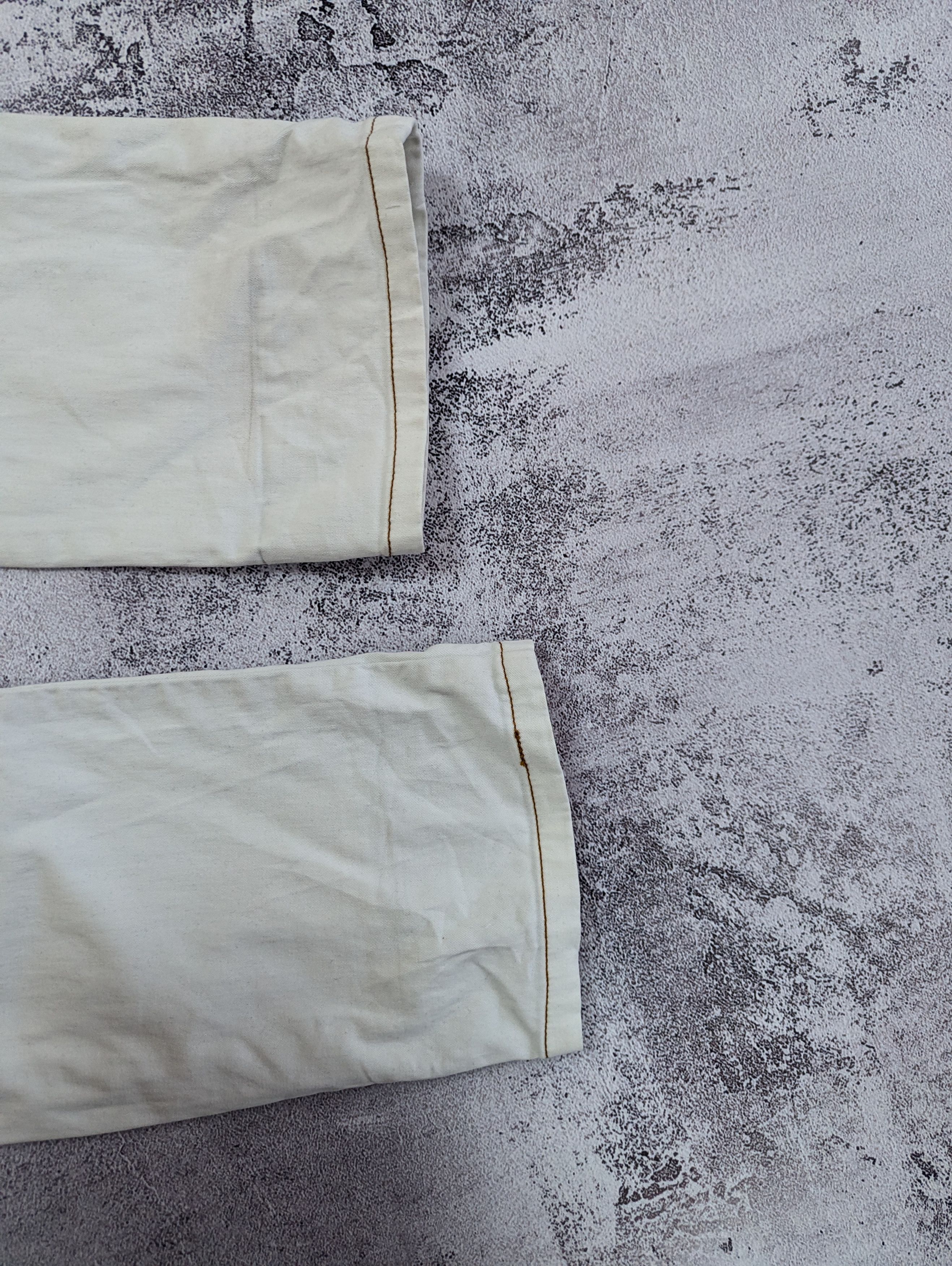 Miss Sixty Miss Sixty Y2K White Avant Garde Jeans W30 L33 Size 30" / US 8 / IT 44 - 21 Thumbnail