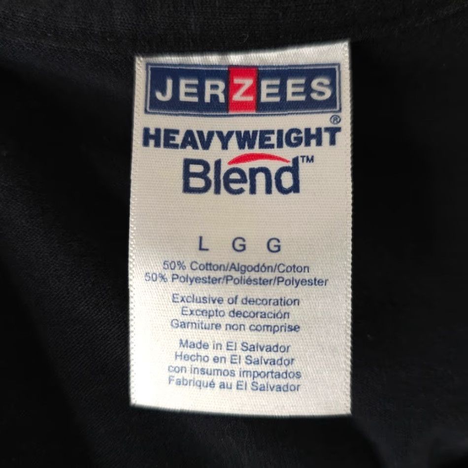Jerzees VINTAGE Wildwood New Jersey T Shirt Mens Large Black Beach Palm Trees Sailboat Size US L / EU 52-54 / 3 - 6 Thumbnail
