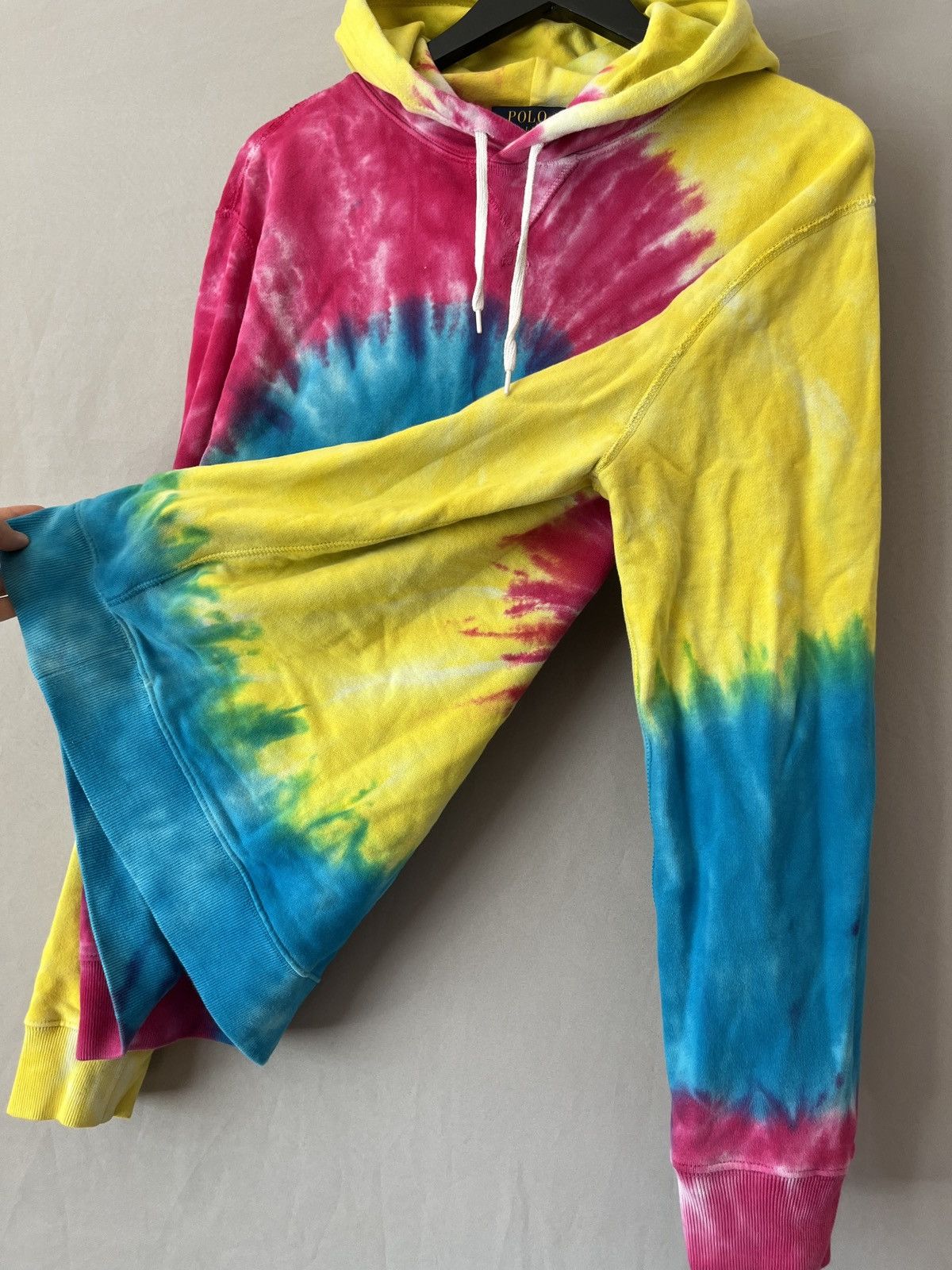 Polo Ralph Lauren Polo Ralph Lauren Tie Dye Acid Multicolour Hoodie Size US M / EU 48-50 / 2 - 12 Thumbnail