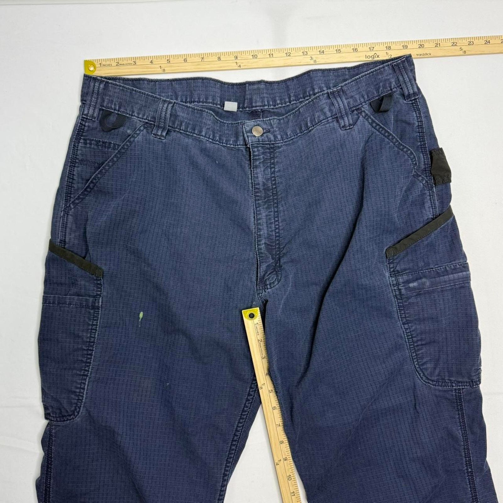 Carhartt Cahartt Navy Blue Cargo Pants Size 42x32 Size US 42 / EU 58 - 7 Thumbnail