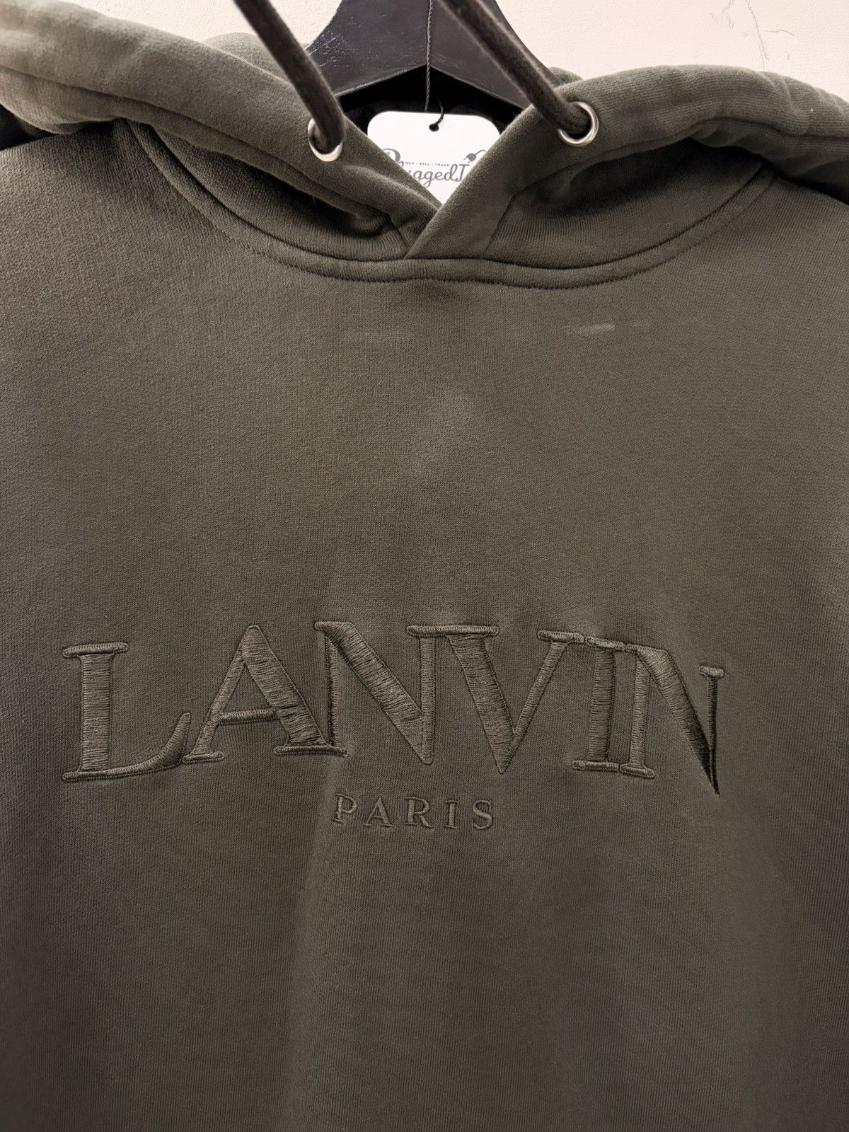 Lanvin Lanvin Paris Olive Hoodie Size US M / EU 48-50 / 2 - 2 Thumbnail