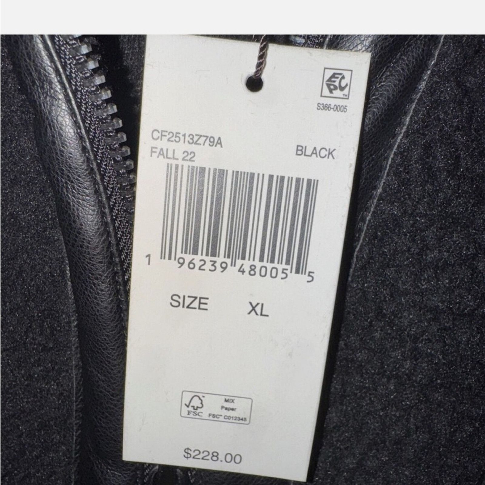 Michael Kors $228 Michael Kors Men’s Vest Black Sherpa Fleece Size US XL / EU 56 / 4 - 3 Thumbnail