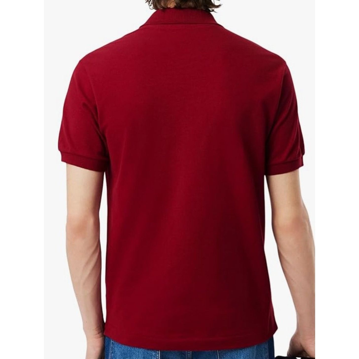 Lacoste Lacoste Mens Short Sleeve Pima Jersey Regular Fit Polo XXL Size US XXL / EU 58 / 5 - 3 Thumbnail