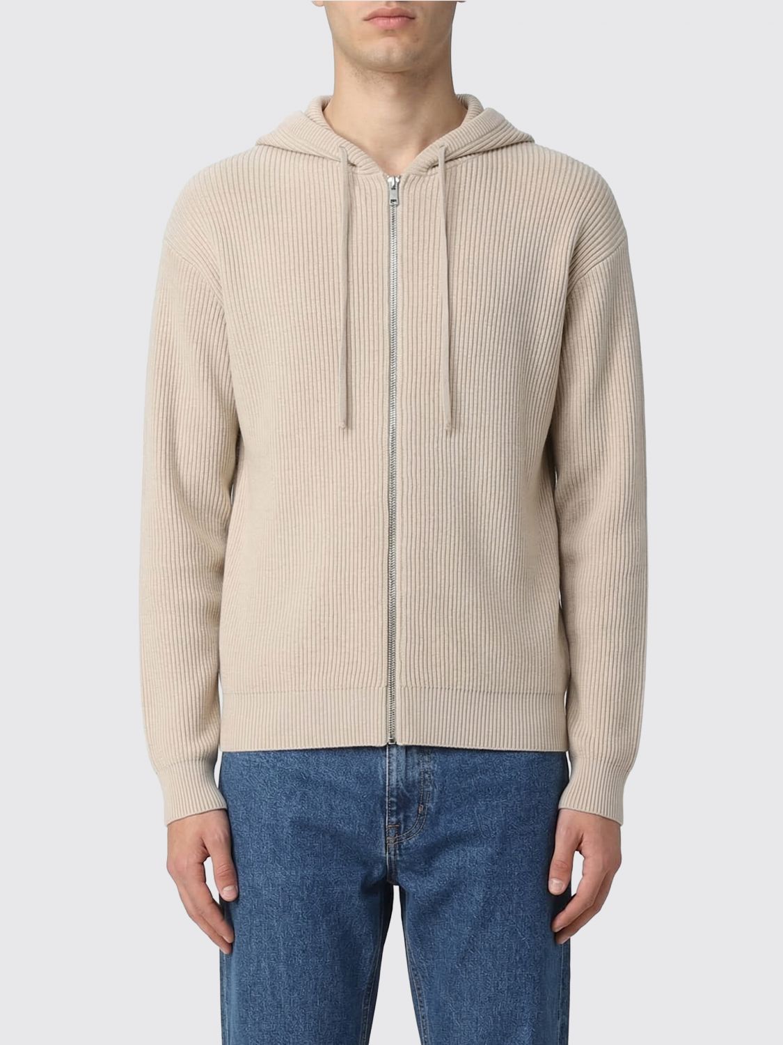 Rick Owens Rick Owens Sweater Men Beige Size US M / EU 48-50 / 2 - 1 Thumbnail