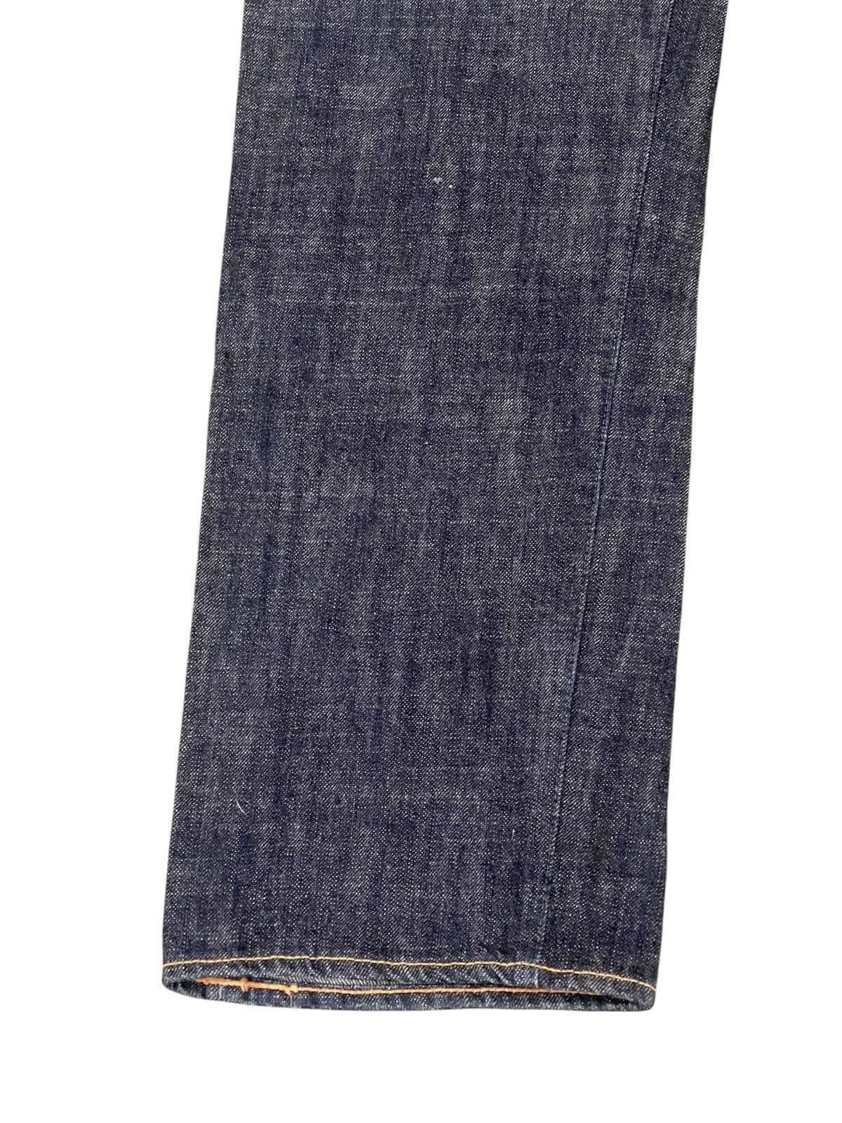 Evisu Wide Loose Jeans Y2K Evisu Yamane Handpainted 3🟦 Size US 33 - 11 Thumbnail
