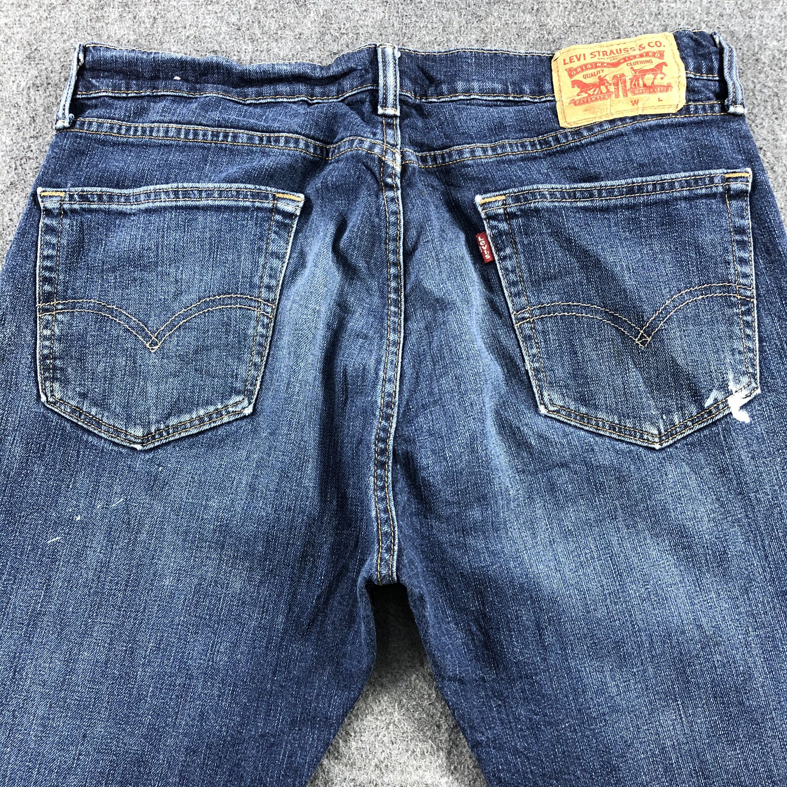 Levi's Vintage Blue Wash Levis 505 Jeans-J2287 Size US 34 / EU 50 - 4 Thumbnail