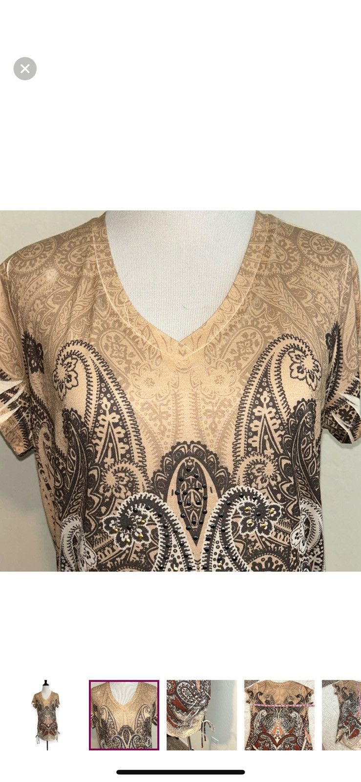 Wrangler Wrangler small western ruched shirt Size S / US 4 / IT 40 - 4 Thumbnail