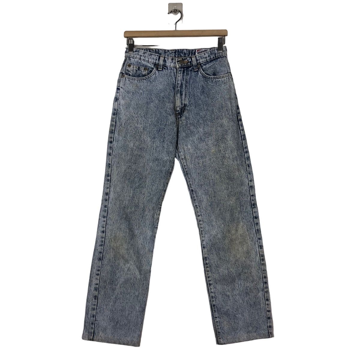 Japanese Brand 🔥VINTAGE FLARE ACID WASH DESIGN WRANGLER USA Size US 28 / EU 44 - 1 Thumbnail