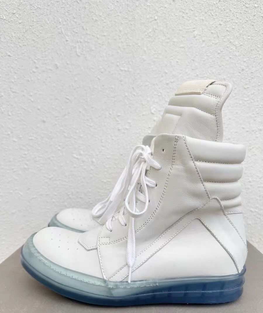 Rick Owens Rick Owens high-top shoes with transparent sole Size US 8 / IT 38 - 3 Thumbnail