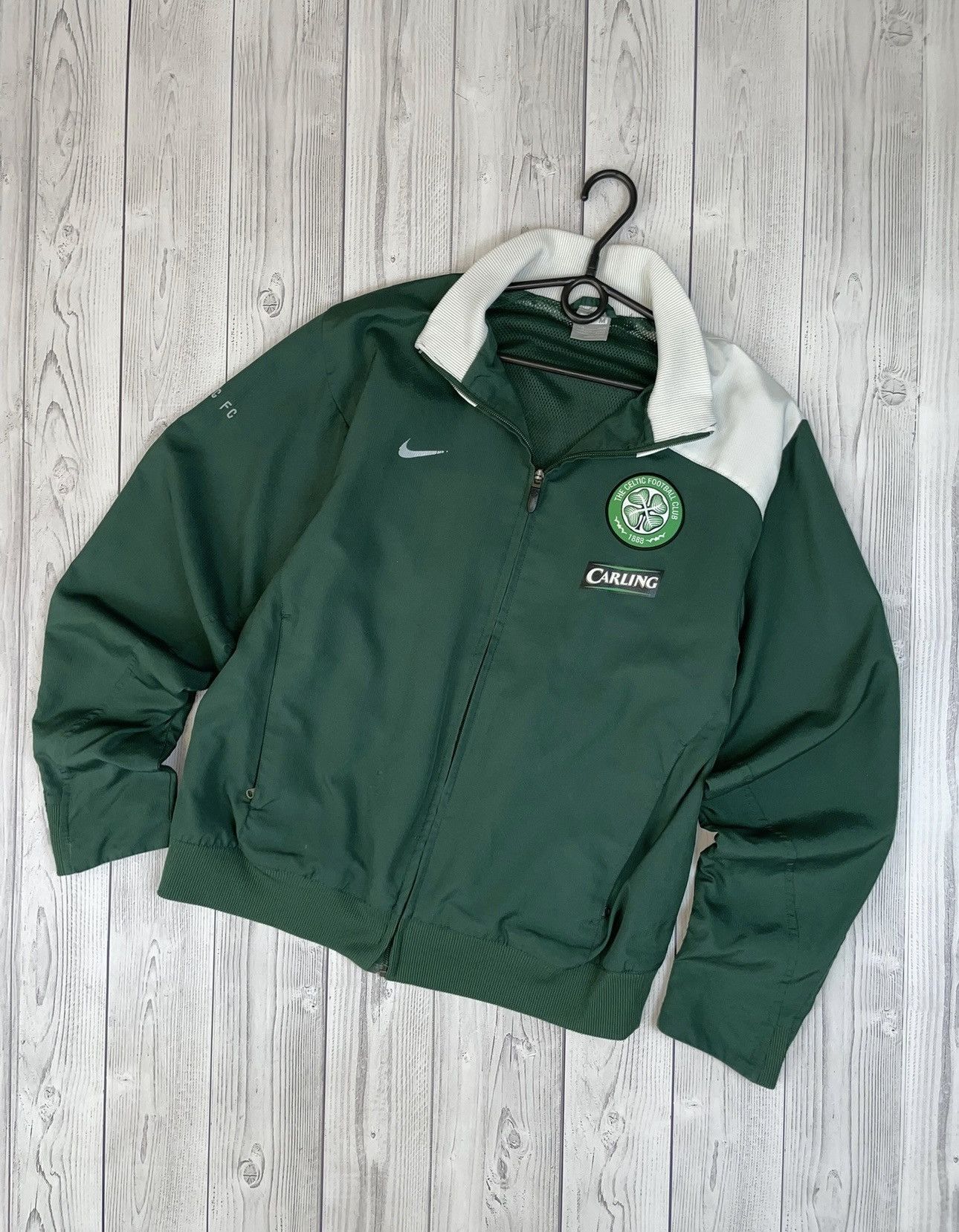 Nike Vintage nike Celtic soccer jacket size L rare logo Size US M / EU 48-50 / 2 - 1 Thumbnail