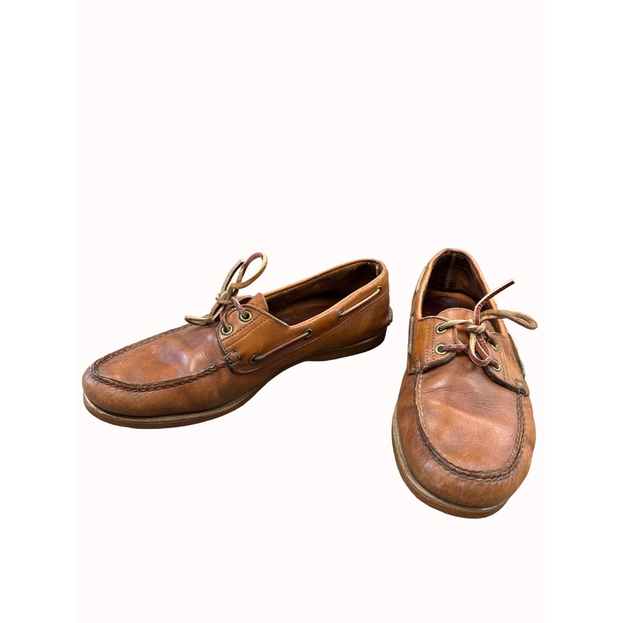Timberland Timberland men’s brown leather lace loafer 12m SKU 6273 Size US 12 / EU 45 - 2 Thumbnail