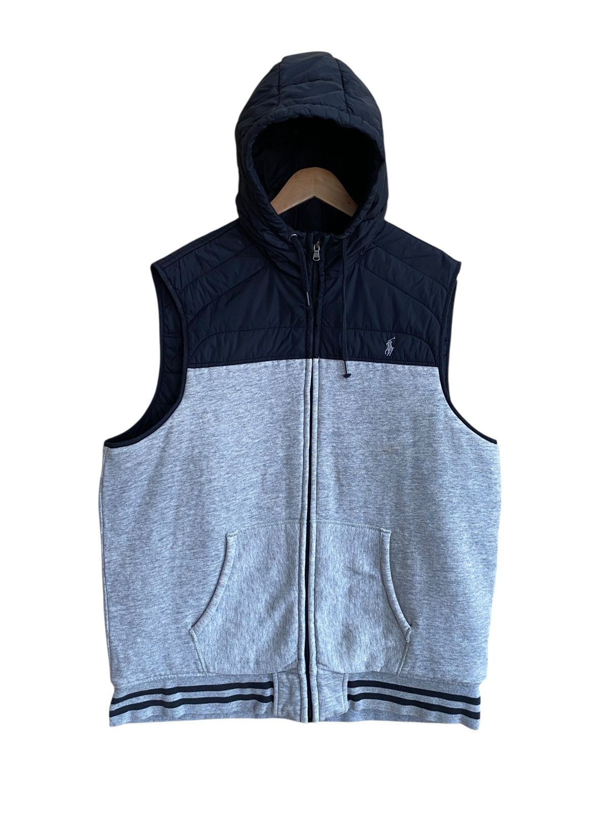 Polo Ralph Lauren Vintage Brand Polo Ralph Lauren Hoodie Vests 2000s Size US L / EU 52-54 / 3 - 1 Thumbnail