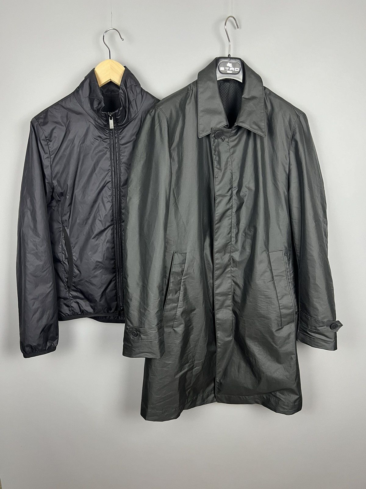 Hugo Boss Hugo Boss by Loro Piana Deutscher Fussball Bund trench coat Size S / US 4 / IT 40 - 2 Thumbnail