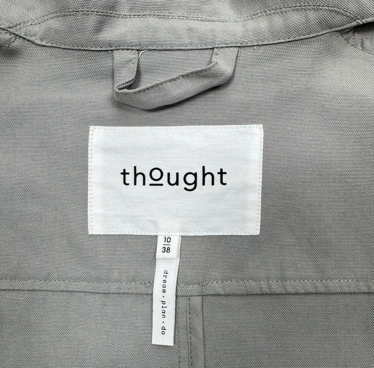 Threads 4 Thought Thought Field Belted Jacket Button Up Tencel Cotton size 38 Size M / US 6-8 / IT 42-44 - 13 Thumbnail