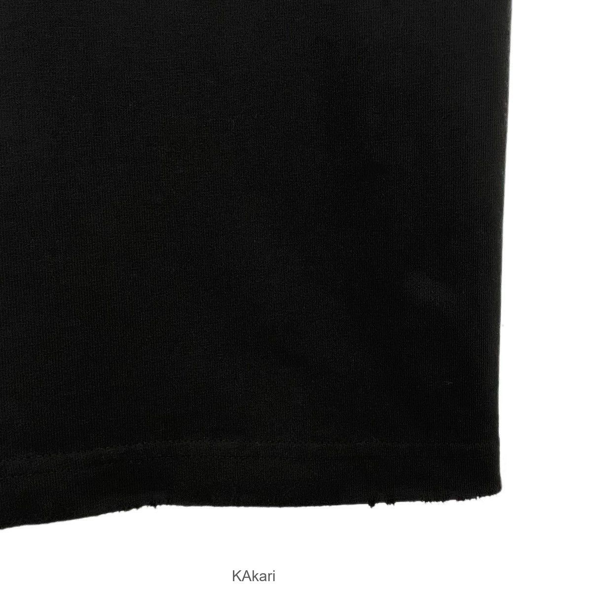 Balenciaga Black Short-Sleeve Shirt with Distressed Details Size US S / EU 44-46 / 1 - 3 Thumbnail